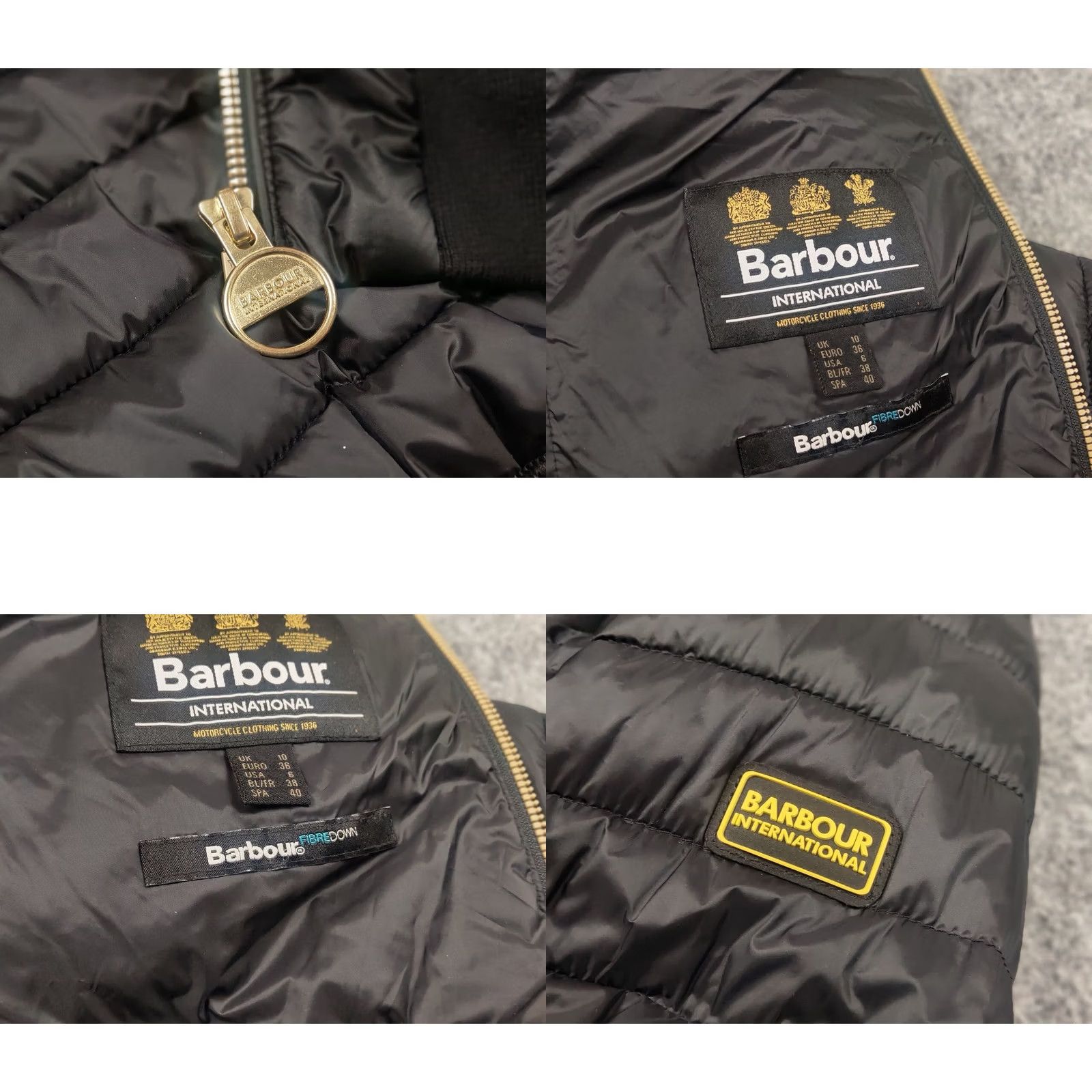 Barbour Barbour International Womens Gauge Quilted Bomber Jacket - Barbour - Jacket - Women - XS? Size L / US 10 / IT 46 - 9 Thumbnail