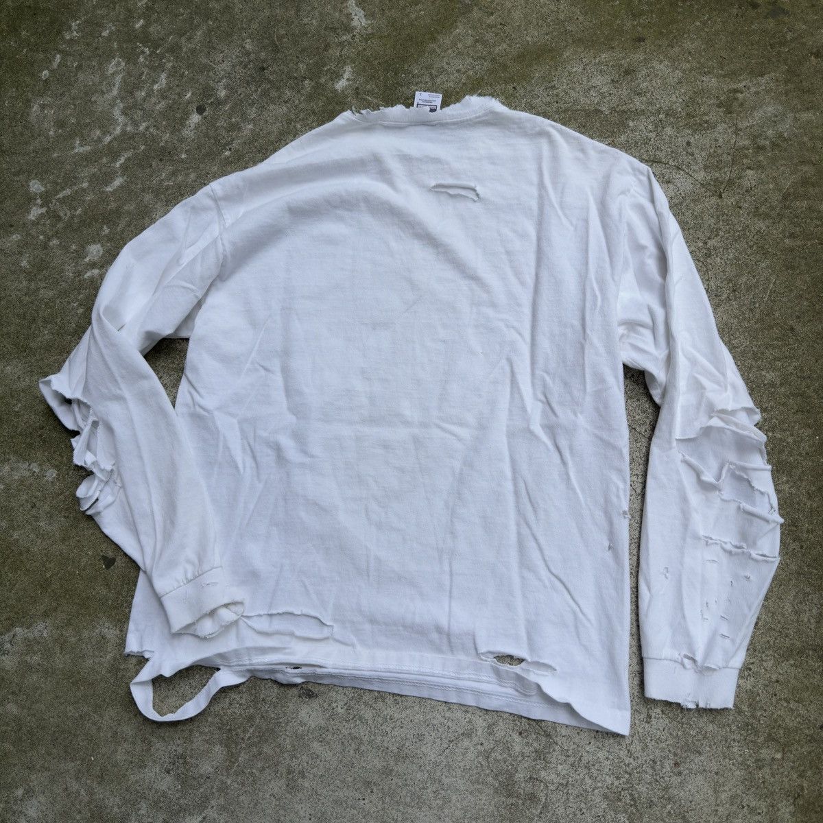 Vintage Grateful Dead Skull Thrashed Distressed Longsleeve Tee Size US L / EU 52-54 / 3 - 12 Thumbnail