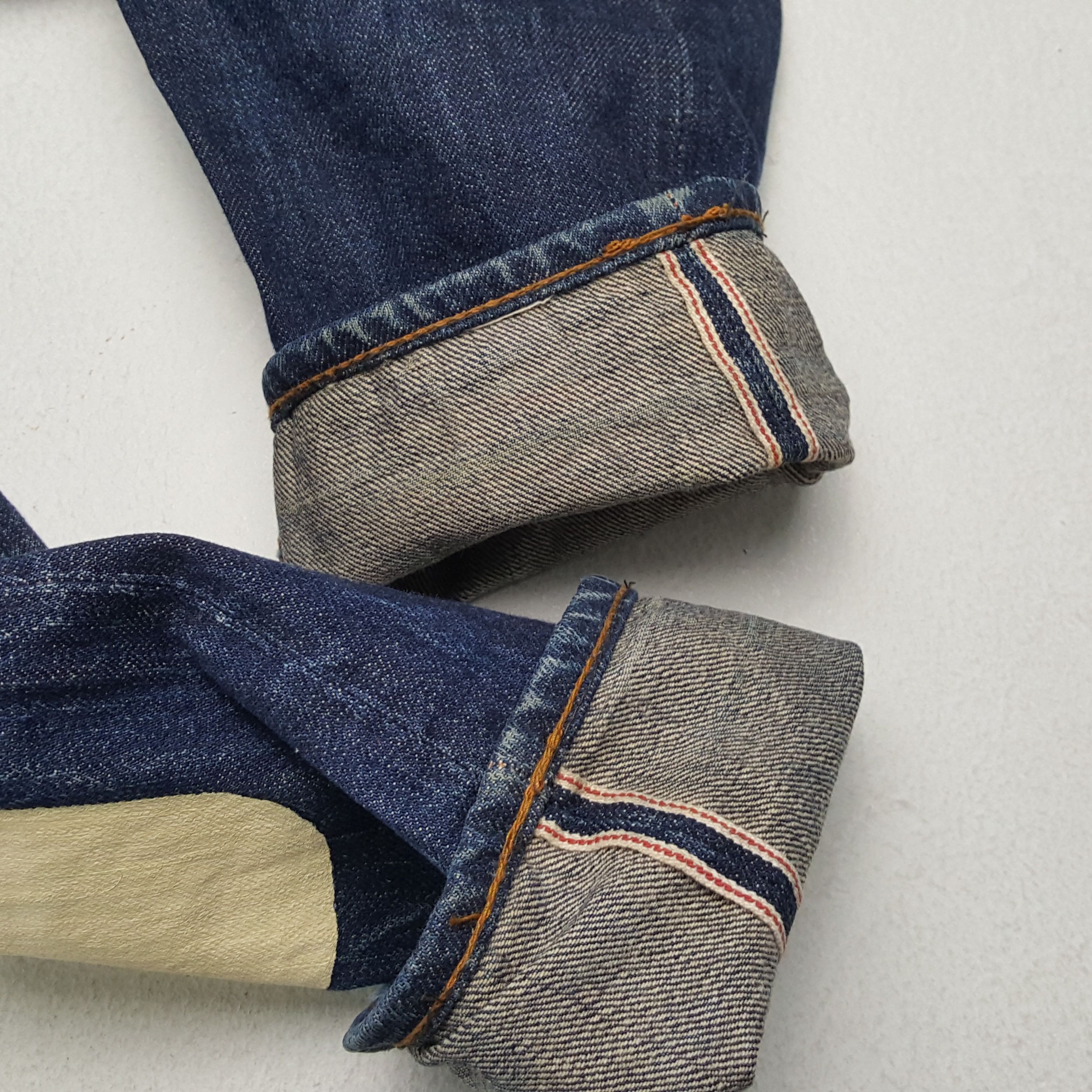 Evisu × Japanese Brand × Vintage EVISU Japanese Brand Streetwear Custom Logo Style Jeans Size US 31 - 12 Thumbnail