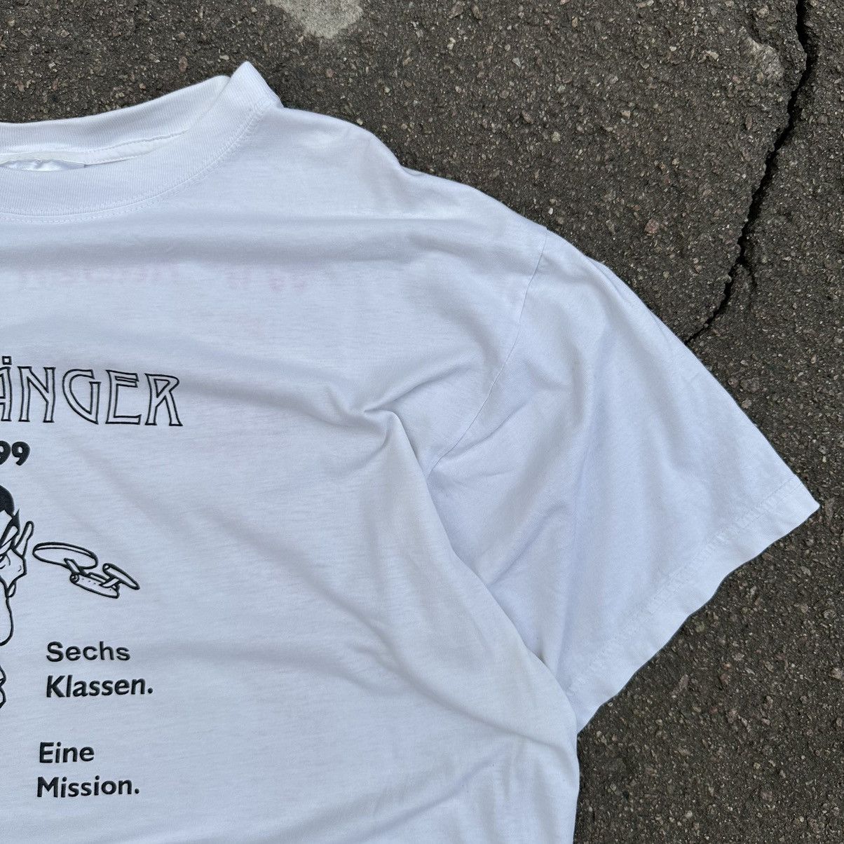 Designer × Vintage Vintage T-shirts Band Tee Abganger 99s Style USA Size US XL / EU 56 / 4 - 4 Thumbnail