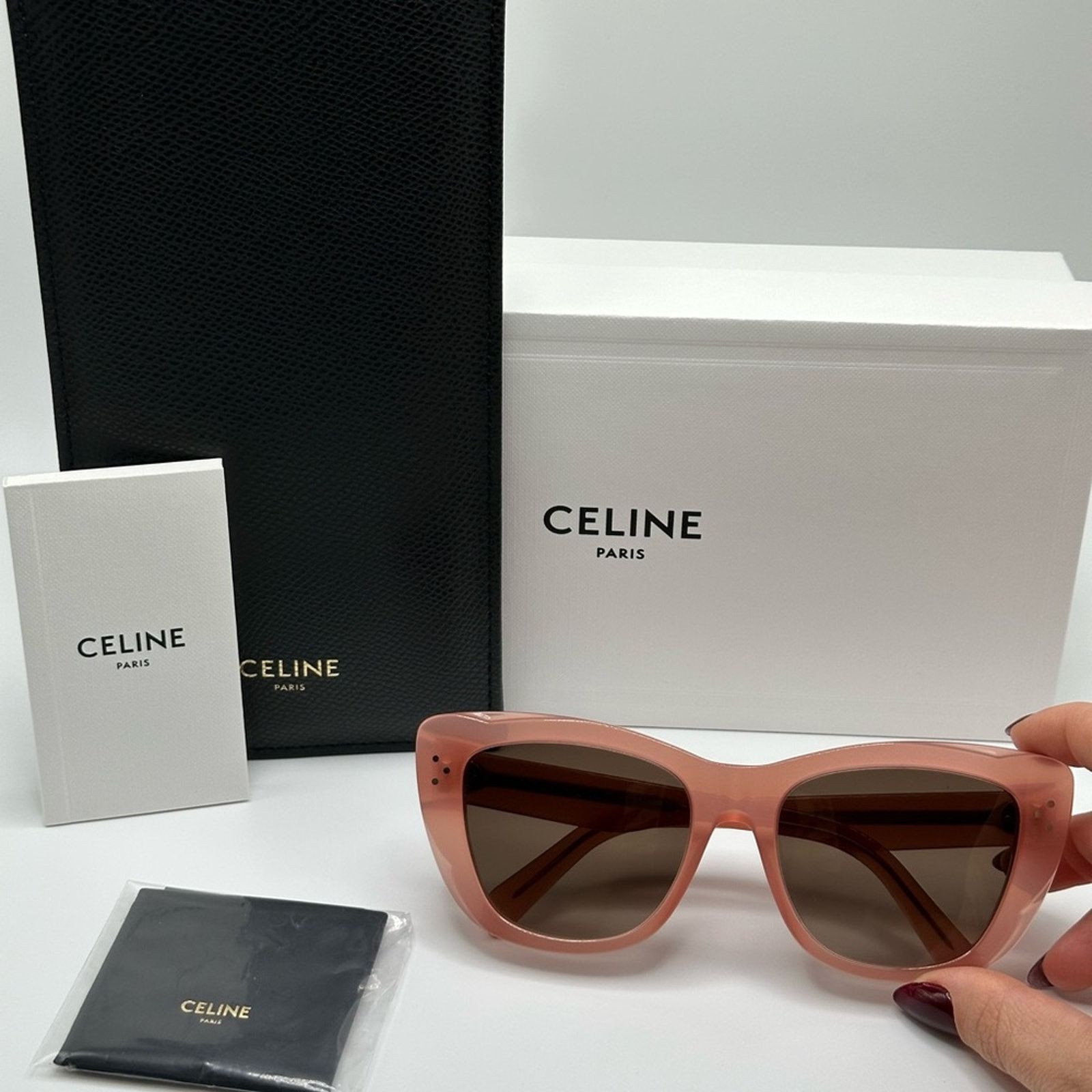 Celine NEW Celine Sunglasses CL40199I 5474K Pink/Gradient Roviex Size ONE SIZE - 8 Thumbnail
