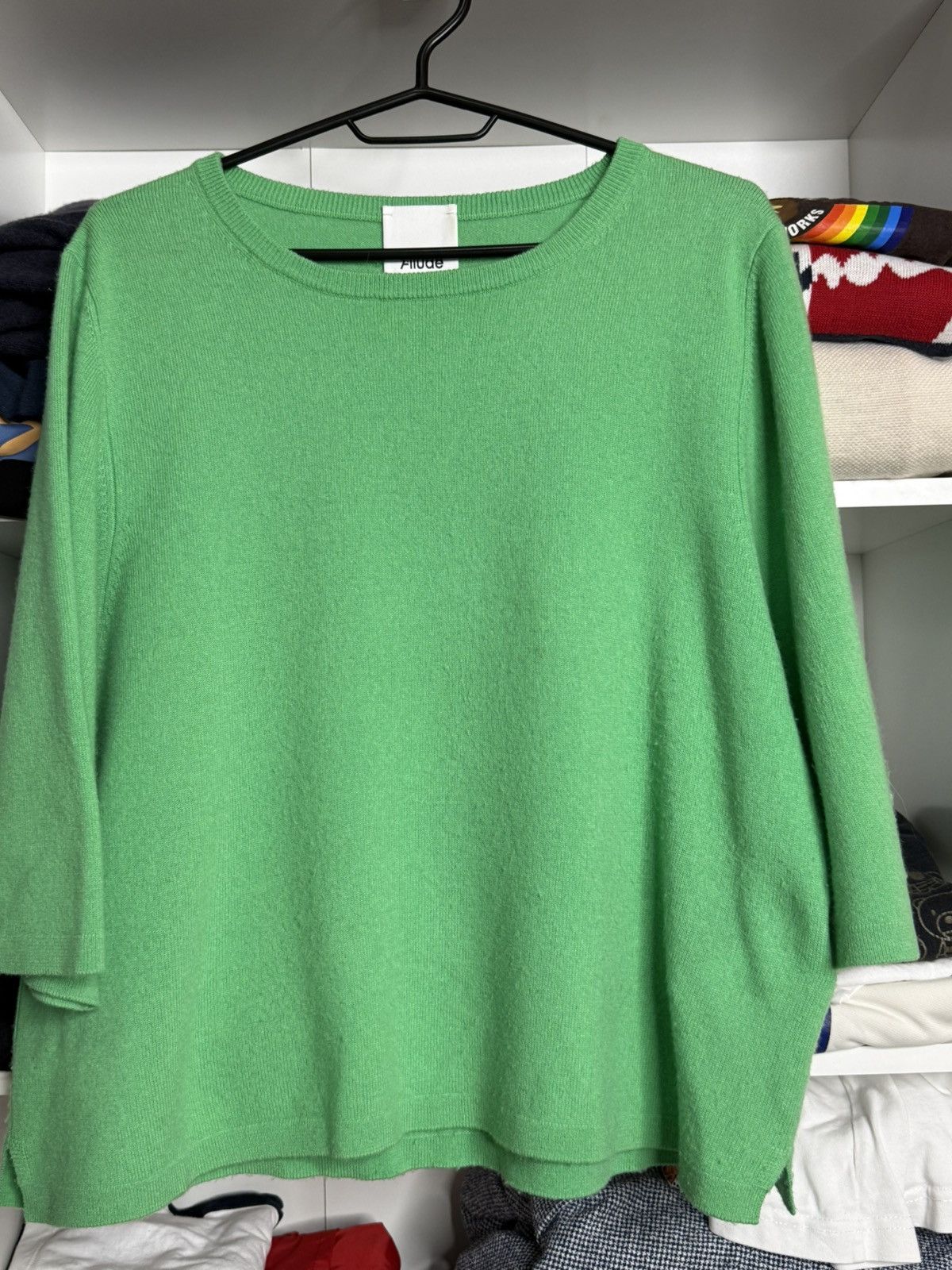 Allude Allude Knit Short sleeves sweaters size M Size M / US 6-8 / IT 42-44 - 2 Thumbnail