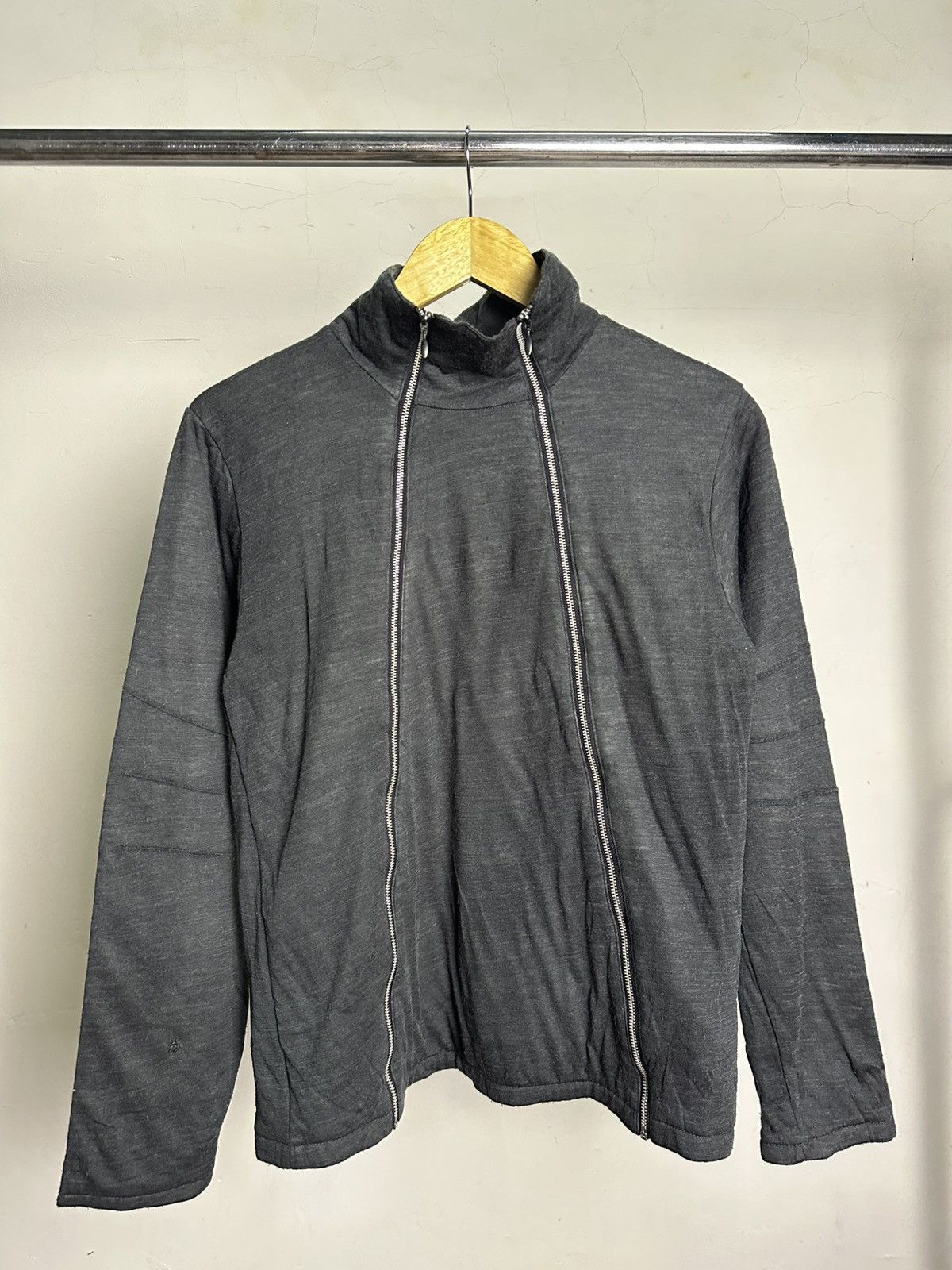 If Six Was Nine PPFM Double Zip Up Punk Asymmetrical Jacket Size US M / EU 48-50 / 2 - 1 Thumbnail