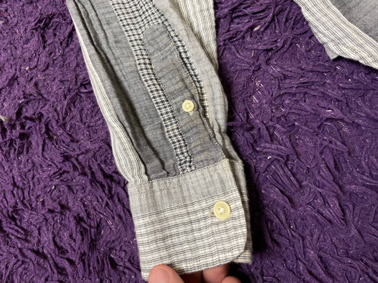Allsaints Vintage Allsaints Classic Fit Button Up Shirt Size XS Size US XS / EU 42 / 0 - 12 Thumbnail
