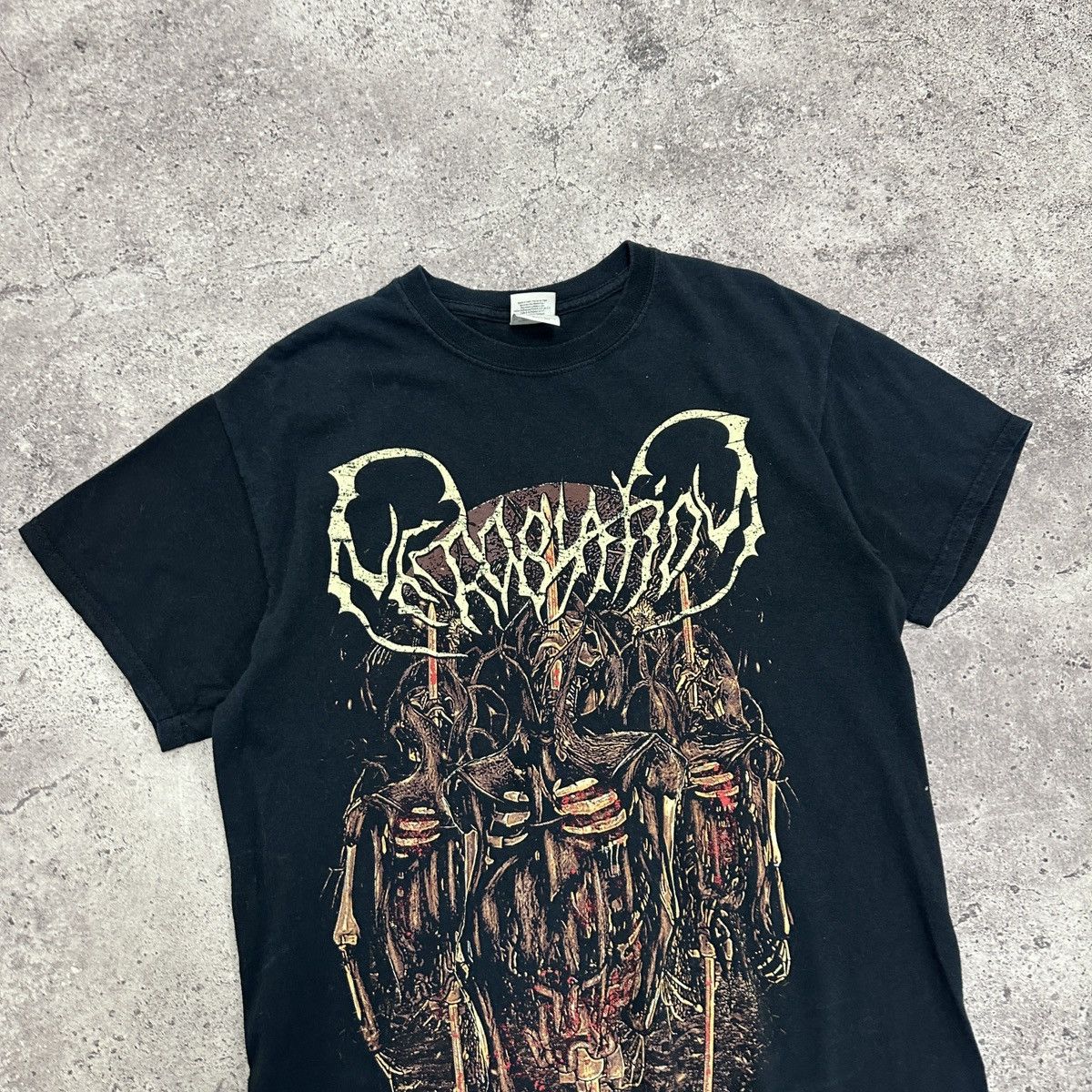 Band Tees Vintage 00s Necroblation Betrayed Hearts deathcore rock tee Size US M / EU 48-50 / 2 - 5 Thumbnail