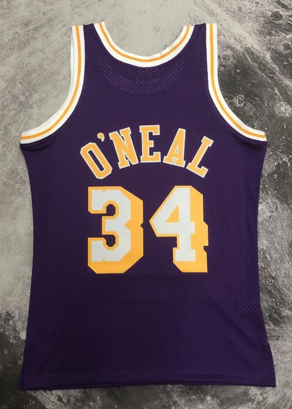 NBA 34 Shaquille O'Neal Jersey Vintage Laker Jersey Size US M / EU 48-50 / 2 - 2 Thumbnail