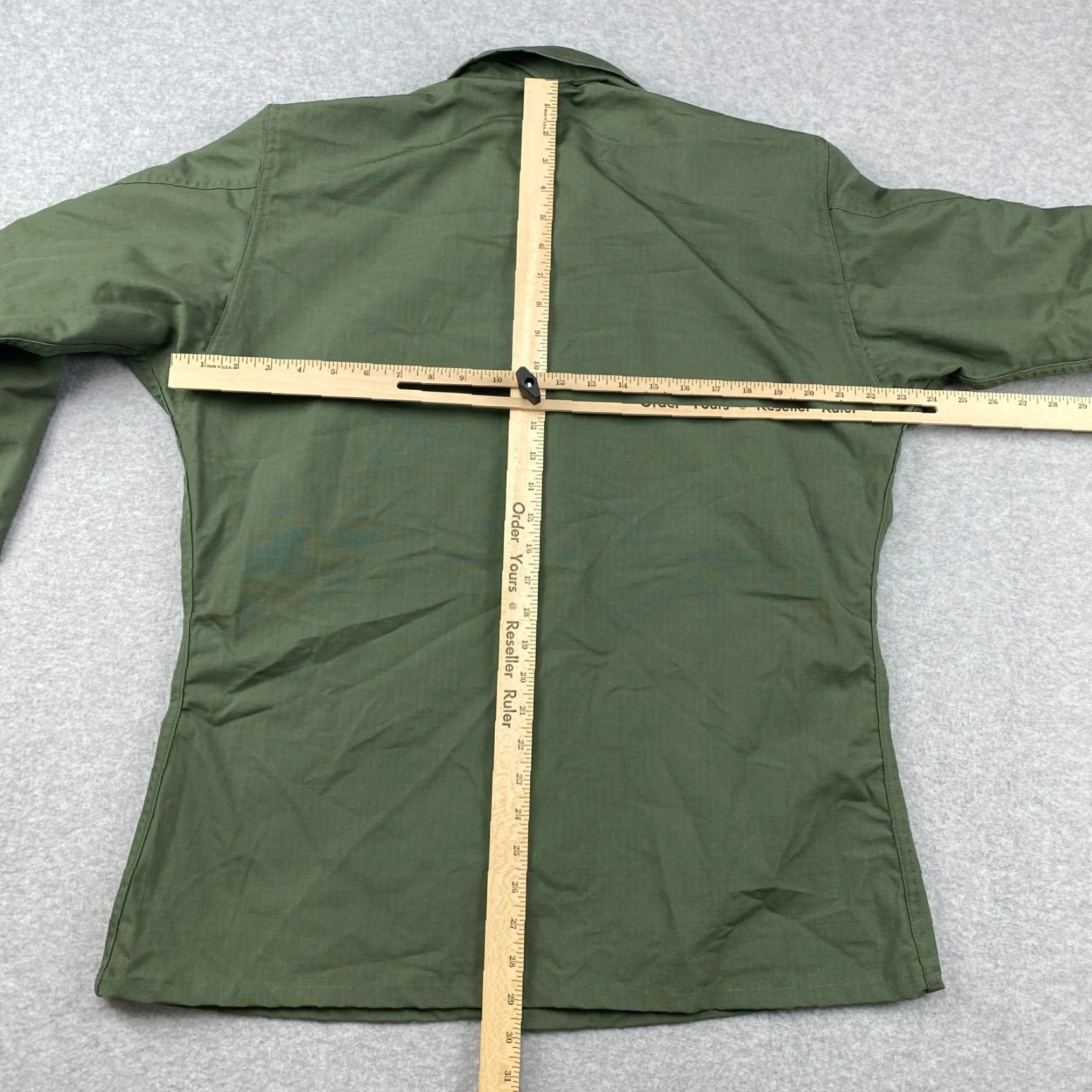 Propper PROPPER Military Jacket BDU Green Men M Casual Workwear Solid Canvas 2 Pocket Button Front Mid-Length NWT Size US M / EU 48-50 / 2 - 7 Thumbnail
