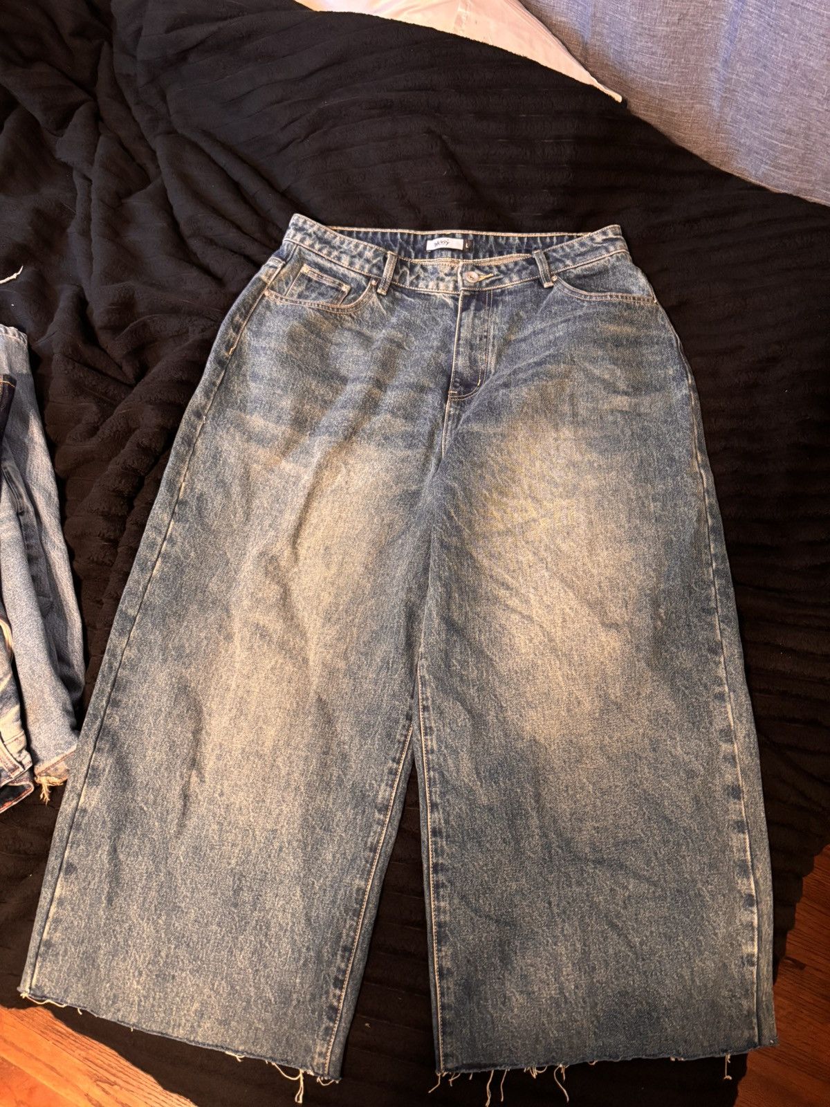 Vintage Baggy La Denim Size US 36 / EU 52 - 1 Thumbnail