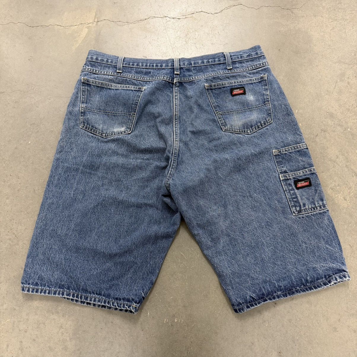Dickies Vintage Dickies Denim Carpenter Jorts Baggy Size US 38 / EU 54 - 2 Thumbnail