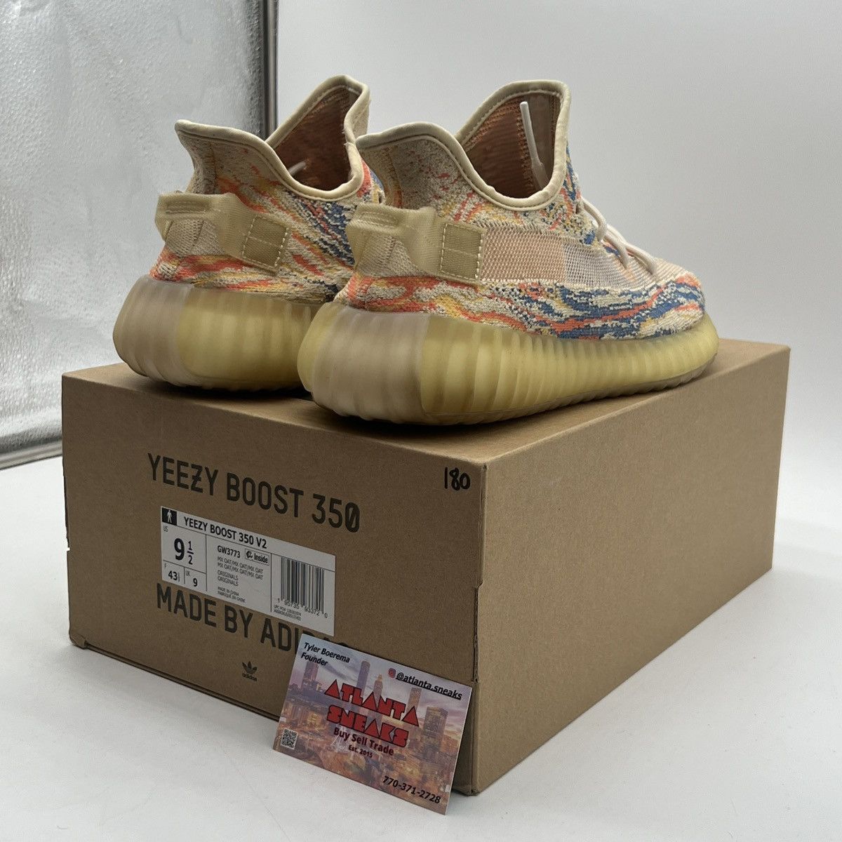Adidas Yeezy boost 350 Mx oat Size US 9.5 / EU 42-43 - 5 Thumbnail