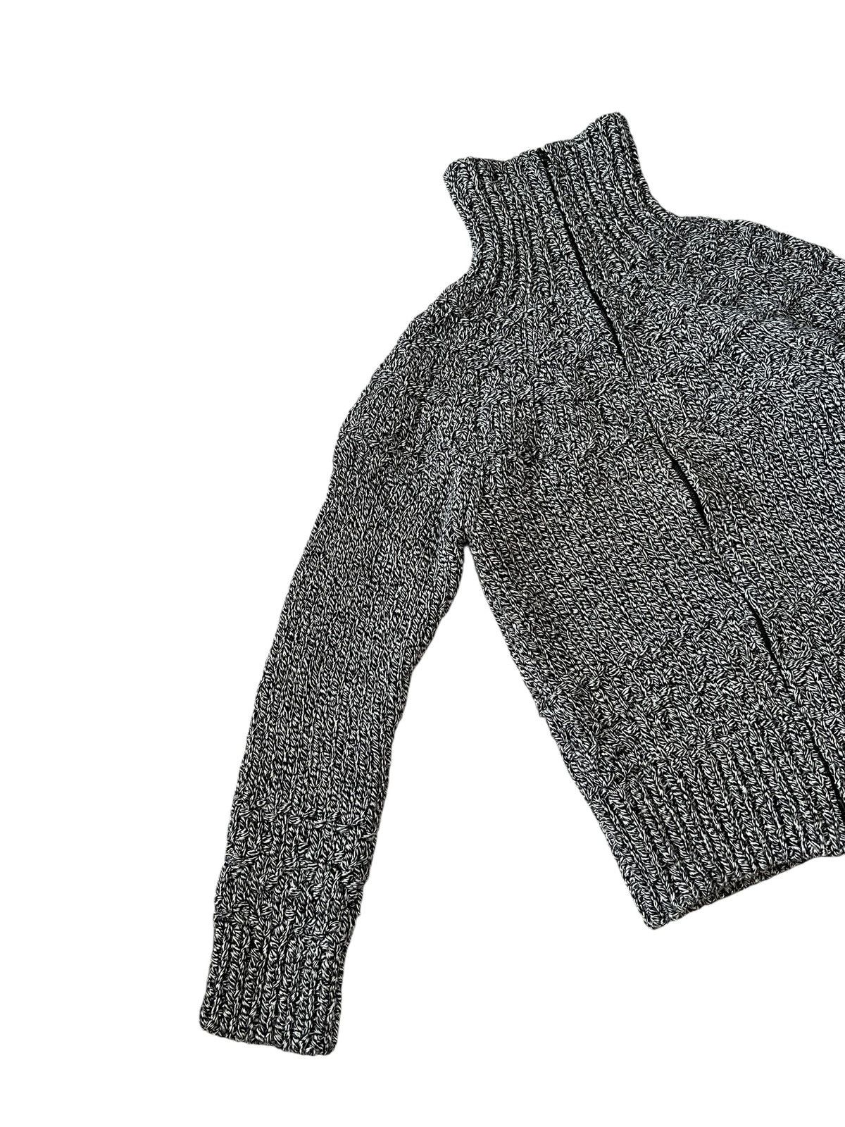 Ato Matsumoto Ato Matsumoto Knitting Construction Zipper Sweater Size US S / EU 44-46 / 1 - 6 Thumbnail