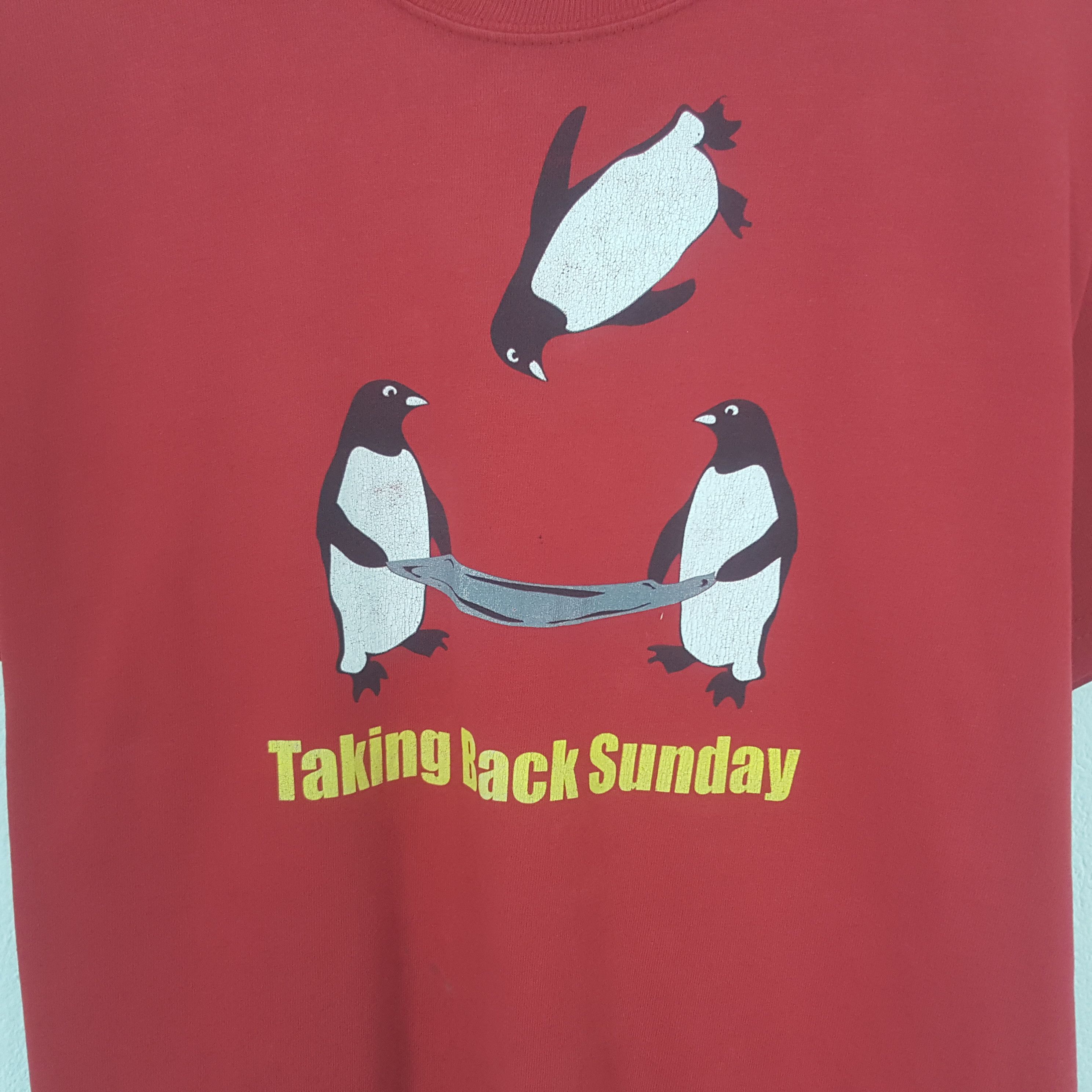 Band Tees Vintage Taking Back Sunday American Rock Band T-shirt Size US M / EU 48-50 / 2 - 2 Thumbnail
