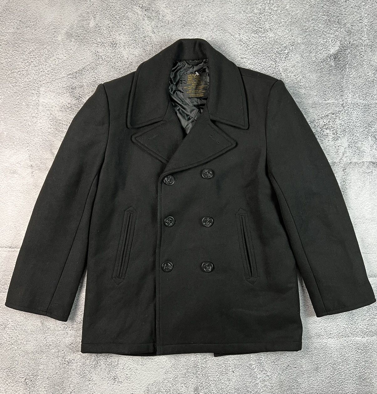 Vintage Vintage US Navy Deck Jacket Size US L / EU 52-54 / 3 - 1 Thumbnail