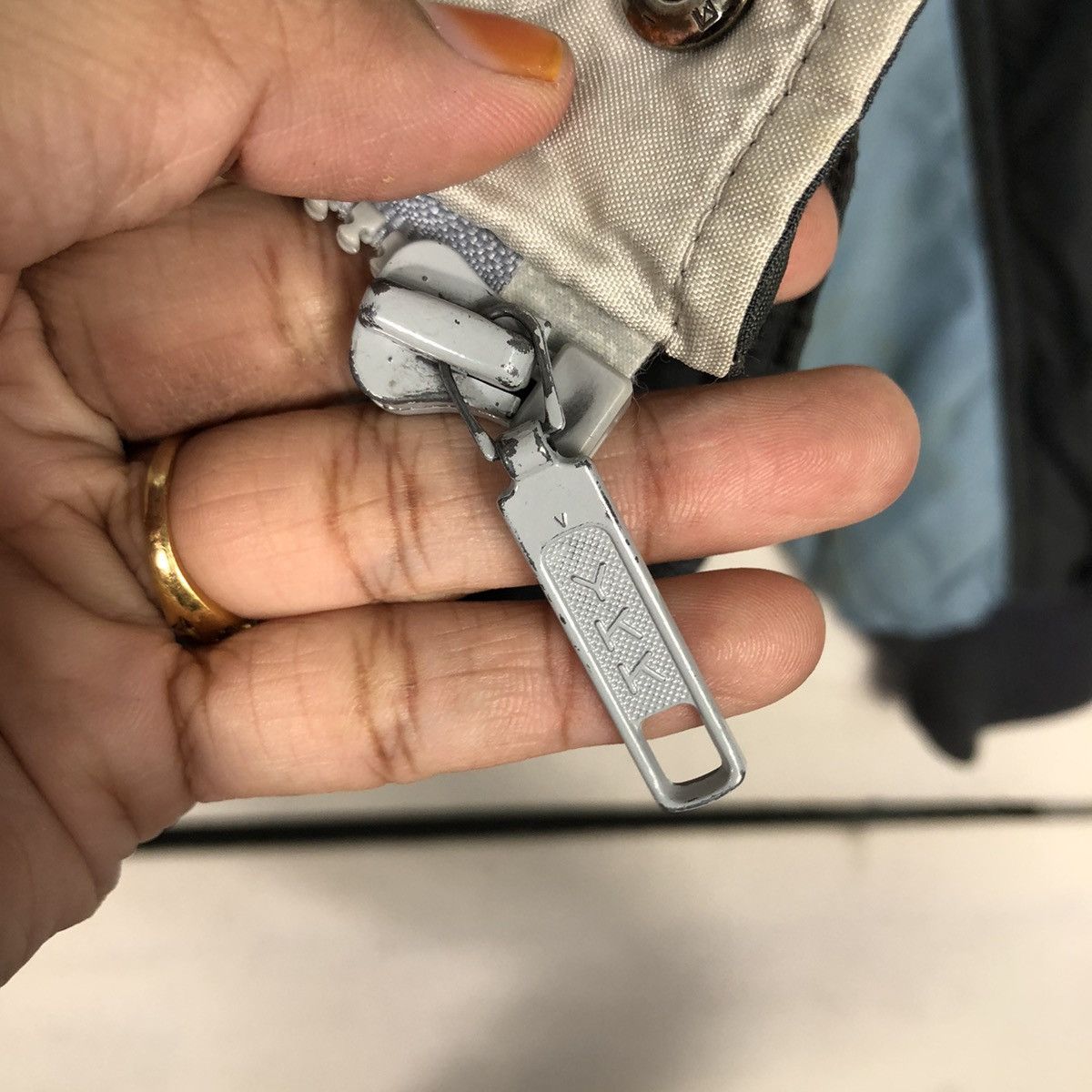 Japanese Brand 📌Vintage Ski Bomber Jacket Point Square Block Design Size US M / EU 48-50 / 2 - 19 Thumbnail