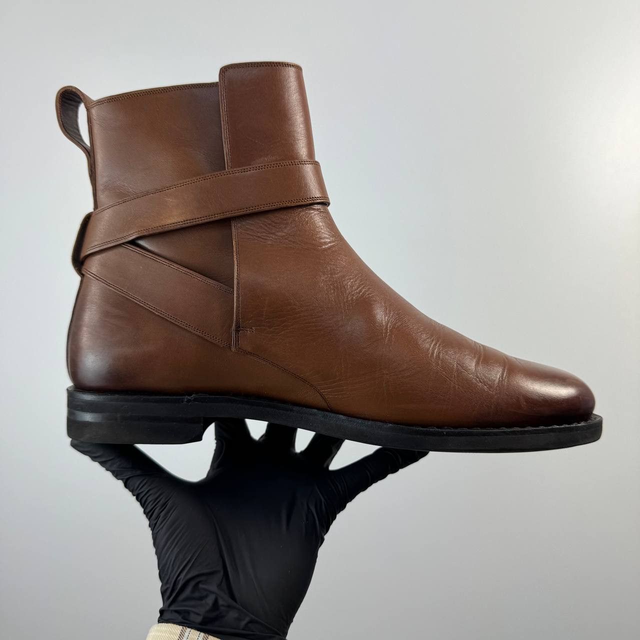 Bally Bally Leather Jodhpur Ankle Boots Brown Womens Size EU 36 Size US 6 / IT 36 - 9 Thumbnail