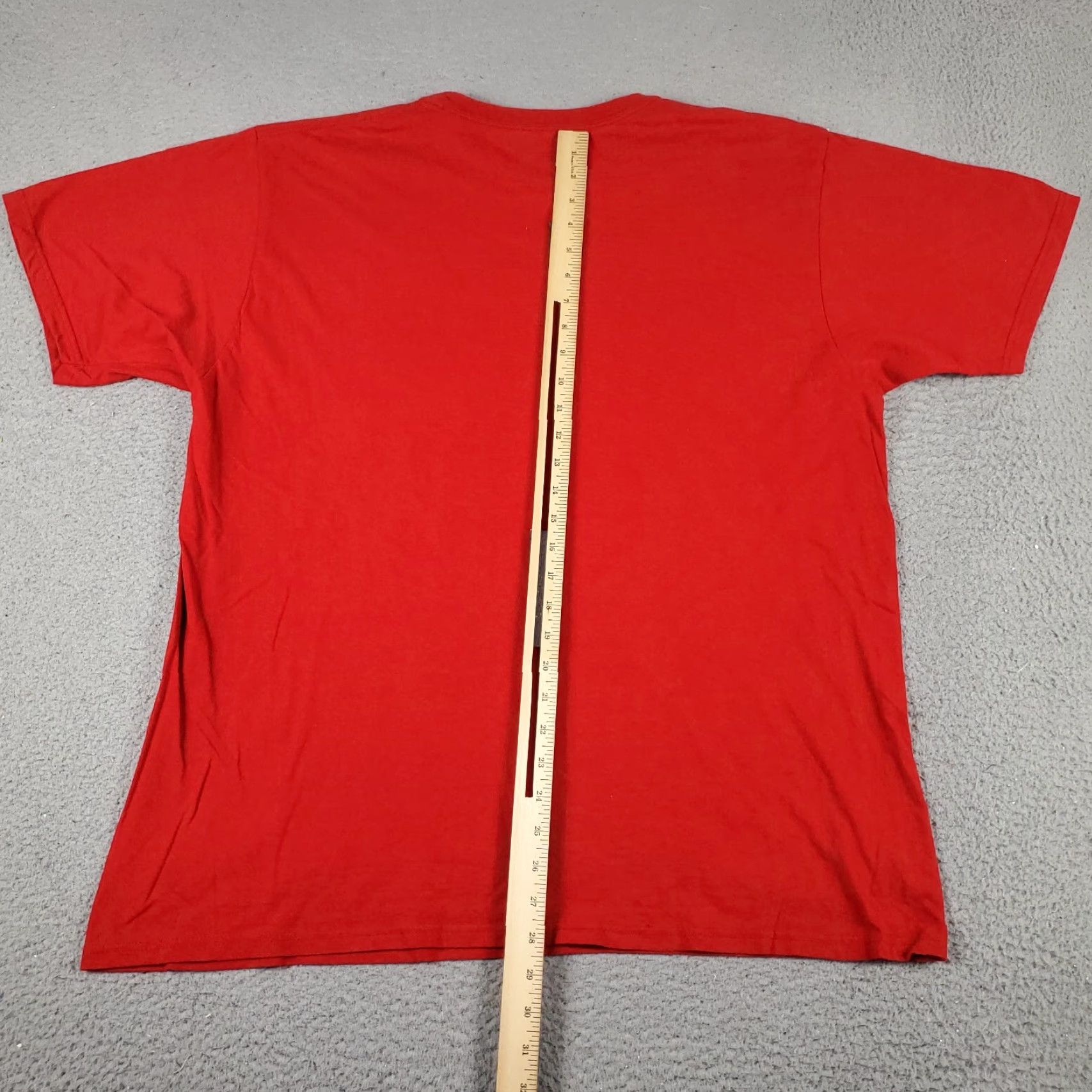 Adidas Adidas T Shirt Mens XL Red Short Sleeve Crew Neck Casual Cotton Blend Logo Vintage No Size US XL / EU 56 / 4 - 4 Thumbnail