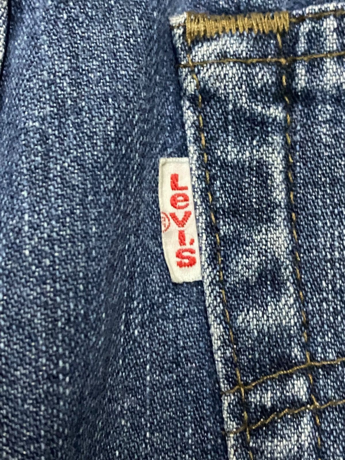 Levi's Vintage Levis 509 Japan White Tab Distressed Loose Jeans Size US 26 / EU 42 - 12 Thumbnail