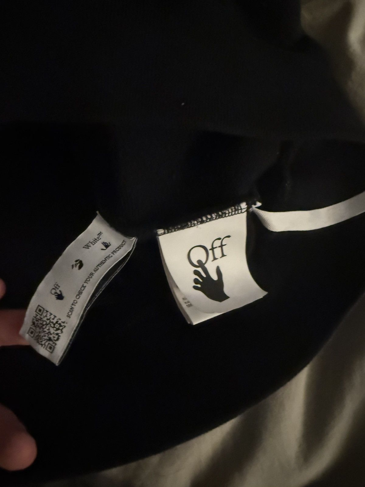 Off-White Black off white hoodie Large Size US L / EU 52-54 / 3 - 7 Thumbnail