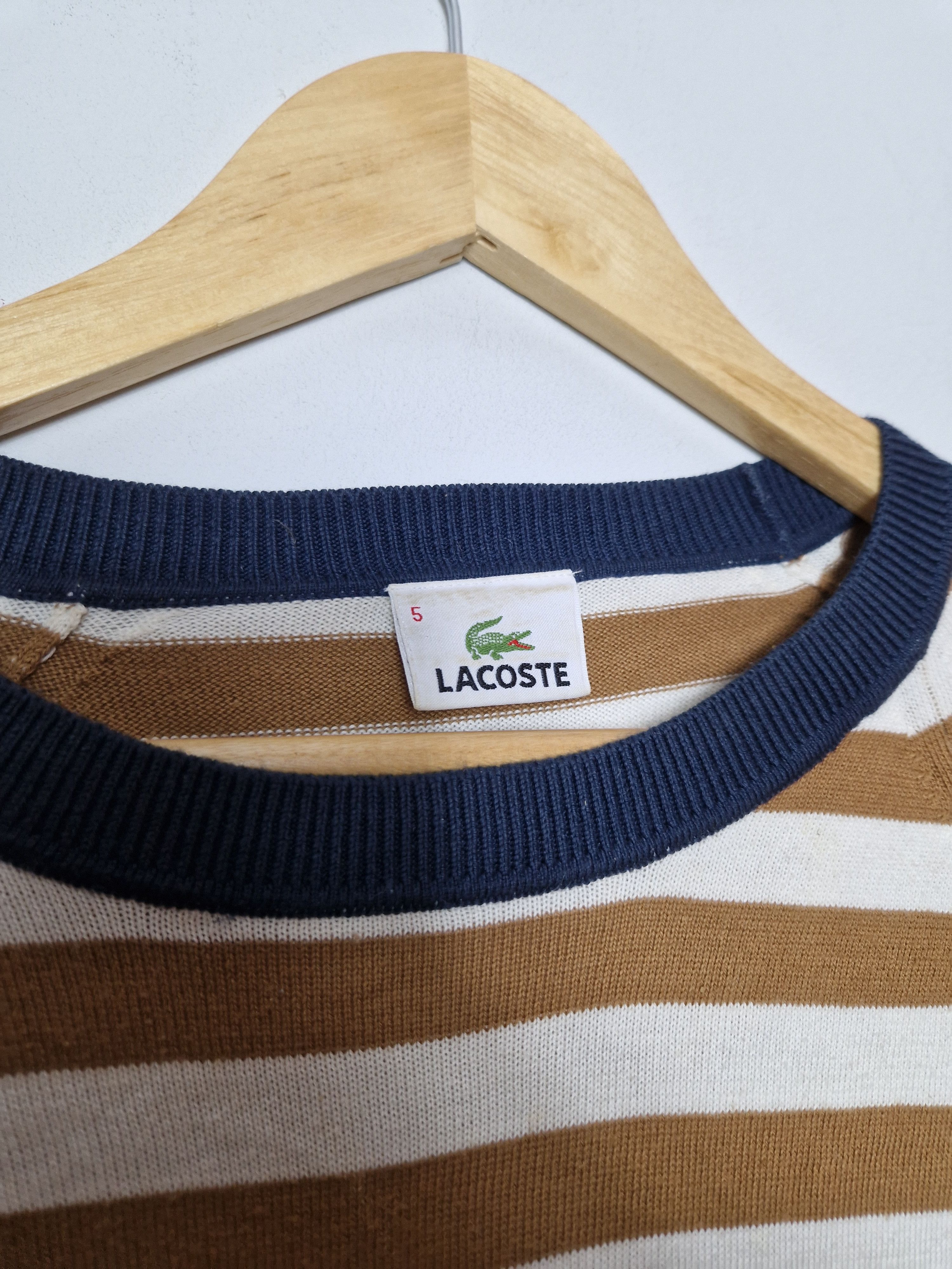Lacoste Lacoste vintage sweater Size US L / EU 52-54 / 3 - 5 Thumbnail