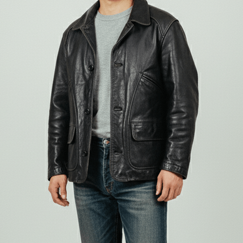 Chevignon Vintage Chevignon Double Rider Genuine Leather Jacket Size US L / EU 52-54 / 3 - 1 Thumbnail