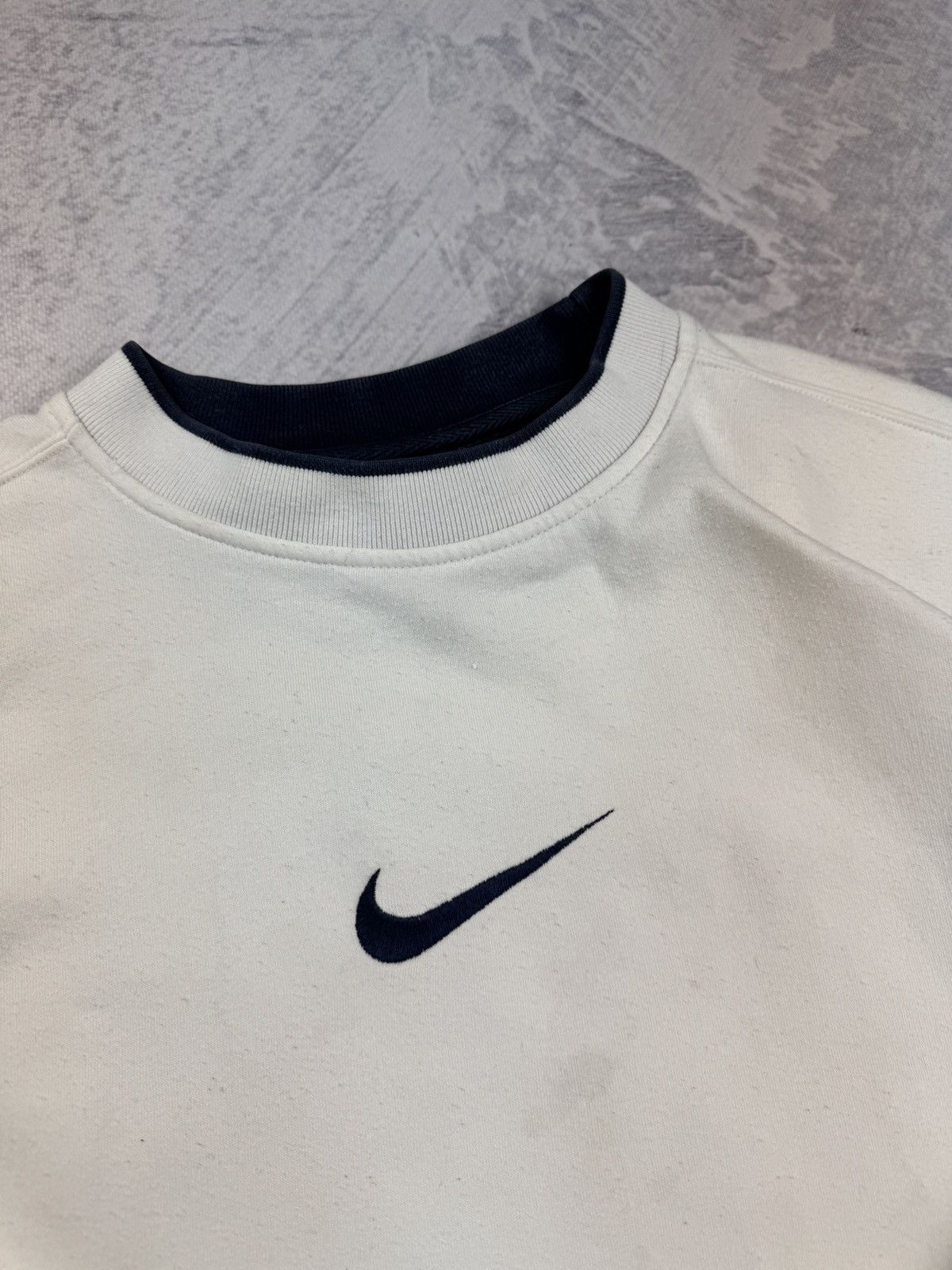 Nike × Vintage NIKE VINTAGE CENTER LOGO OVERSIZE BOXY SWEATSHIRT Size US XL / EU 56 / 4 - 6 Thumbnail
