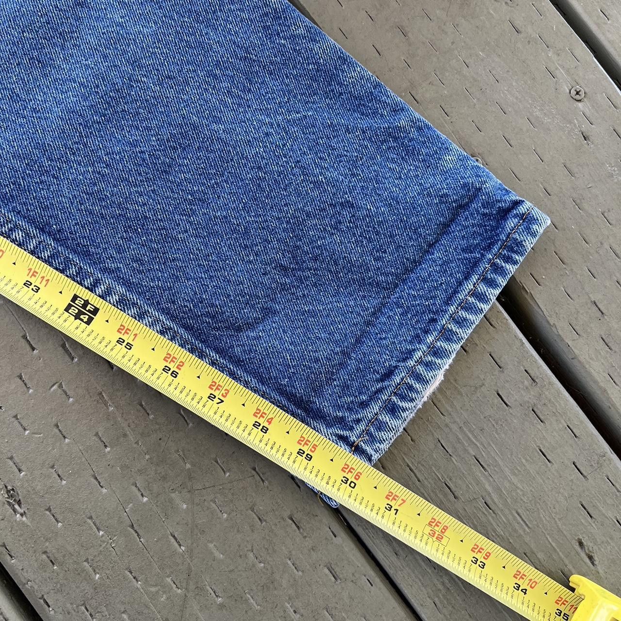 Patagonia Vintage PATAGONIA Organic Cotton Button Fly Denim Jeans 90s Size US 28 / EU 44 - 6 Thumbnail