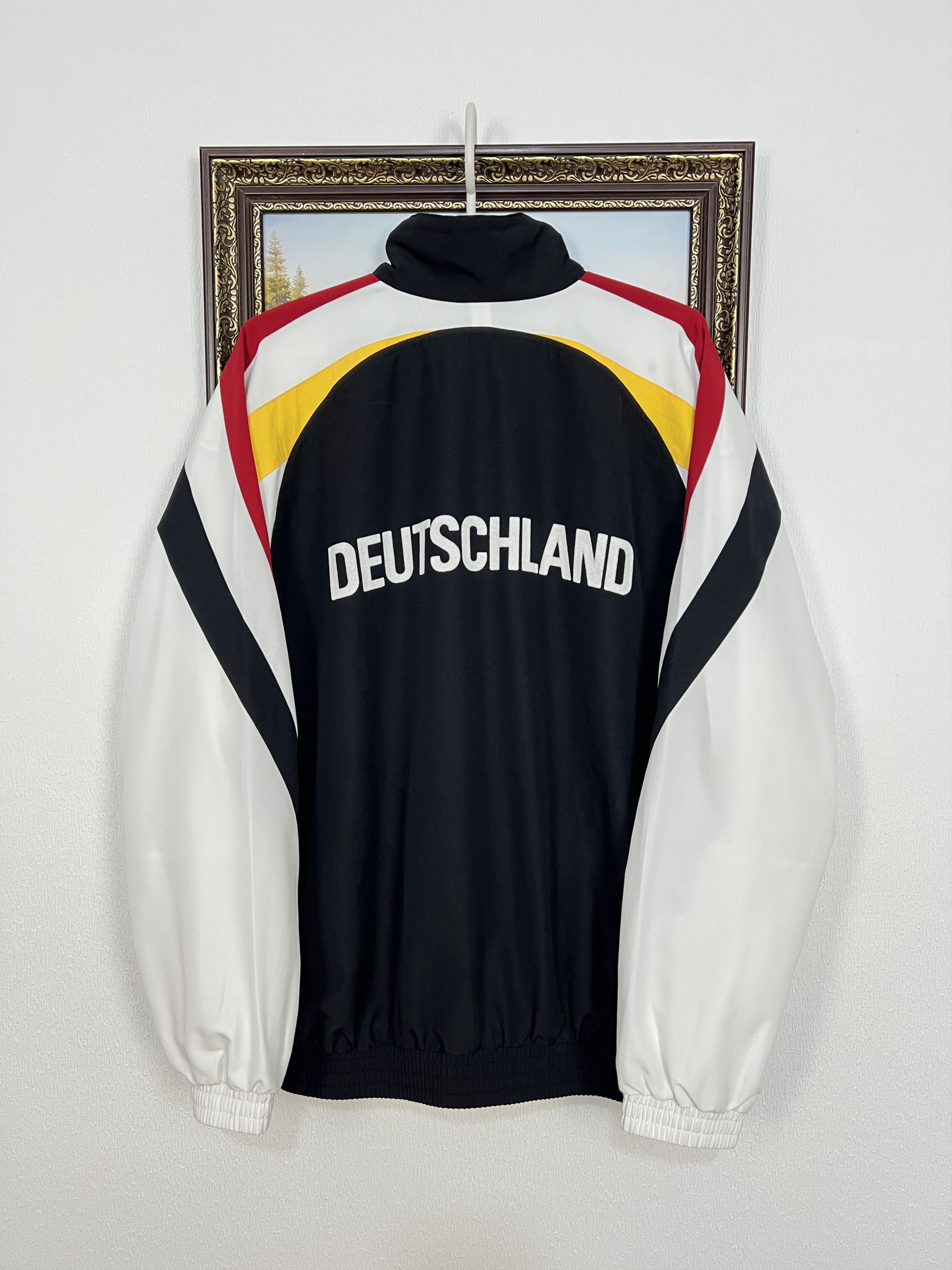 Adidas Vintage 90's Adidas Germany Olympic Team Jacket Deutschland Size US M / EU 48-50 / 2 - 13 Thumbnail
