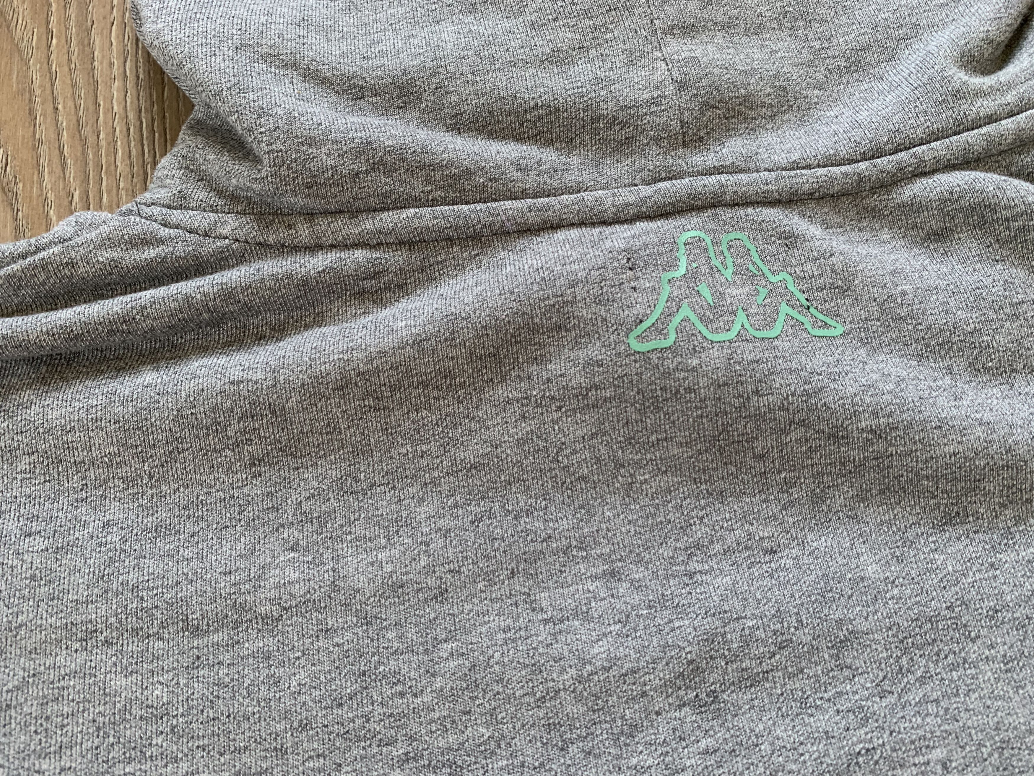 Kappa Kappa “G.Y.M with Kappa” Grey Sleeveless Hoodie Size US XL / EU 56 / 4 - 6 Thumbnail