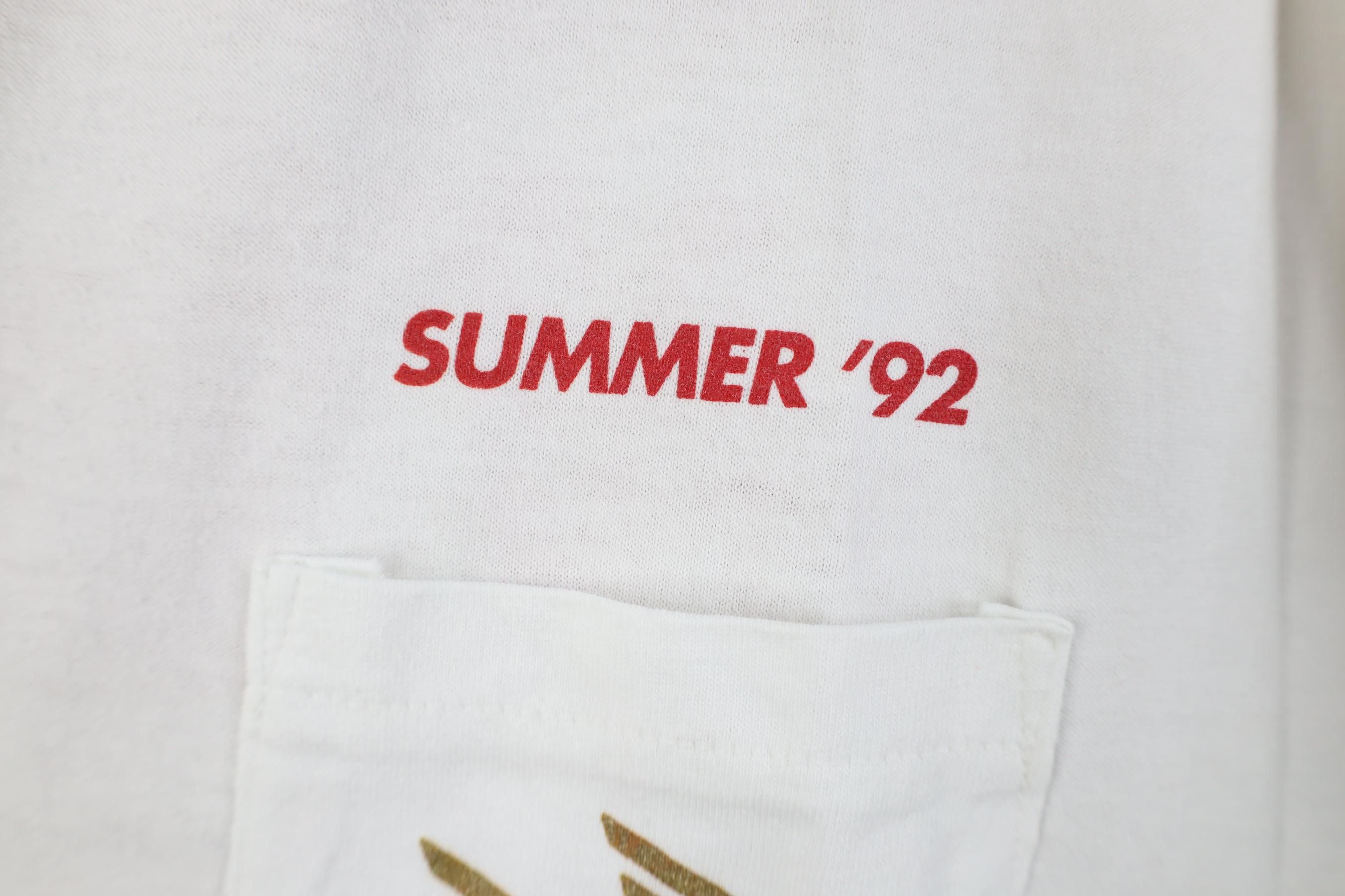 Vintage Vintage 90s Winston Cigarettes Racing Pocket T-Shirt USA Size US XL / EU 56 / 4 - 4 Thumbnail