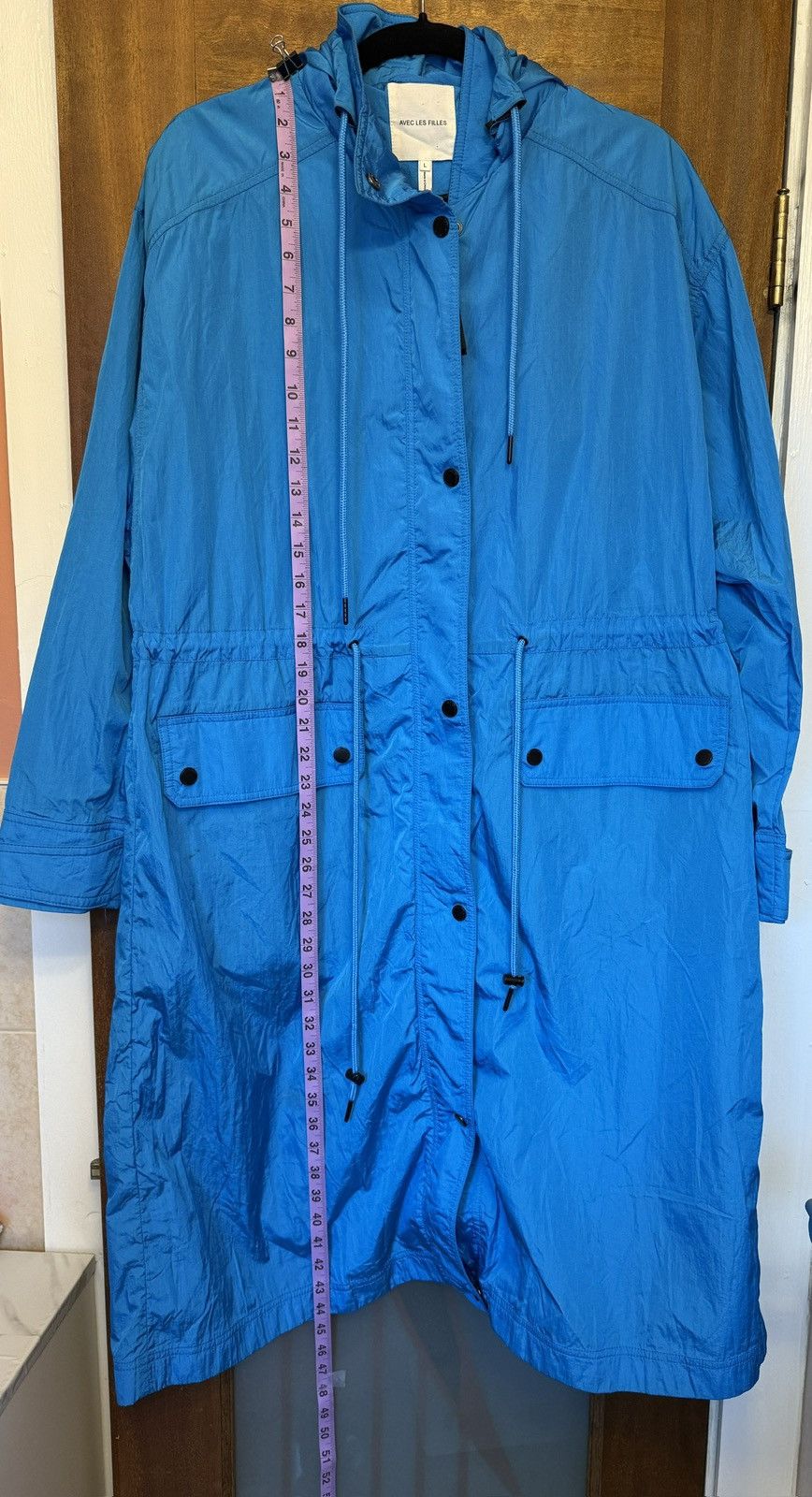 AVEC LES FILLES Avec Les Filles Oversized Nylon Rain Anorak Jacket Coat Lge Size L / US 10 / IT 46 - 7 Thumbnail