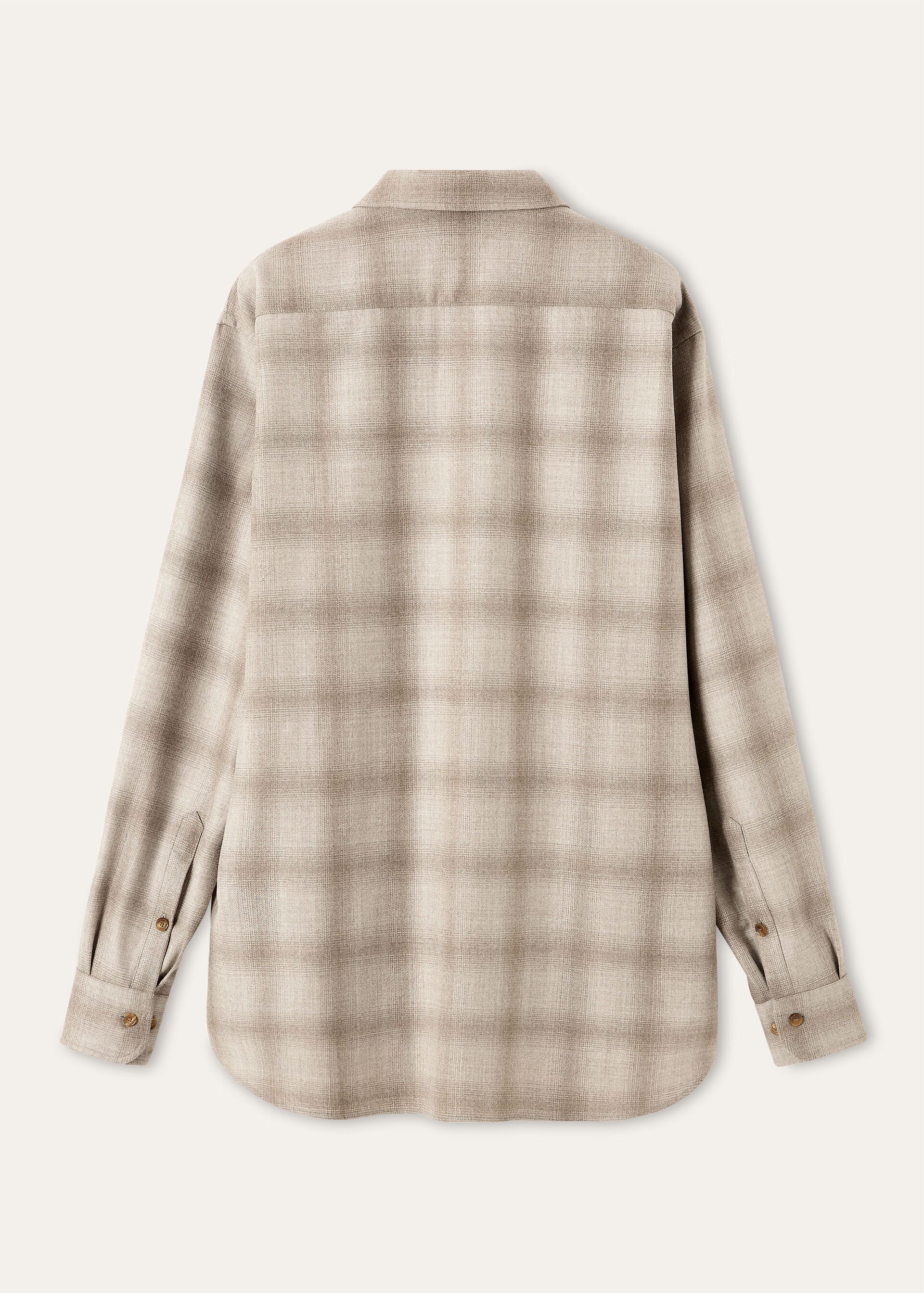 Loro Piana os11x0426 FAR0347 Franco Shirt in Light Brown Size M / US 6-8 / IT 42-44 - 6 Thumbnail