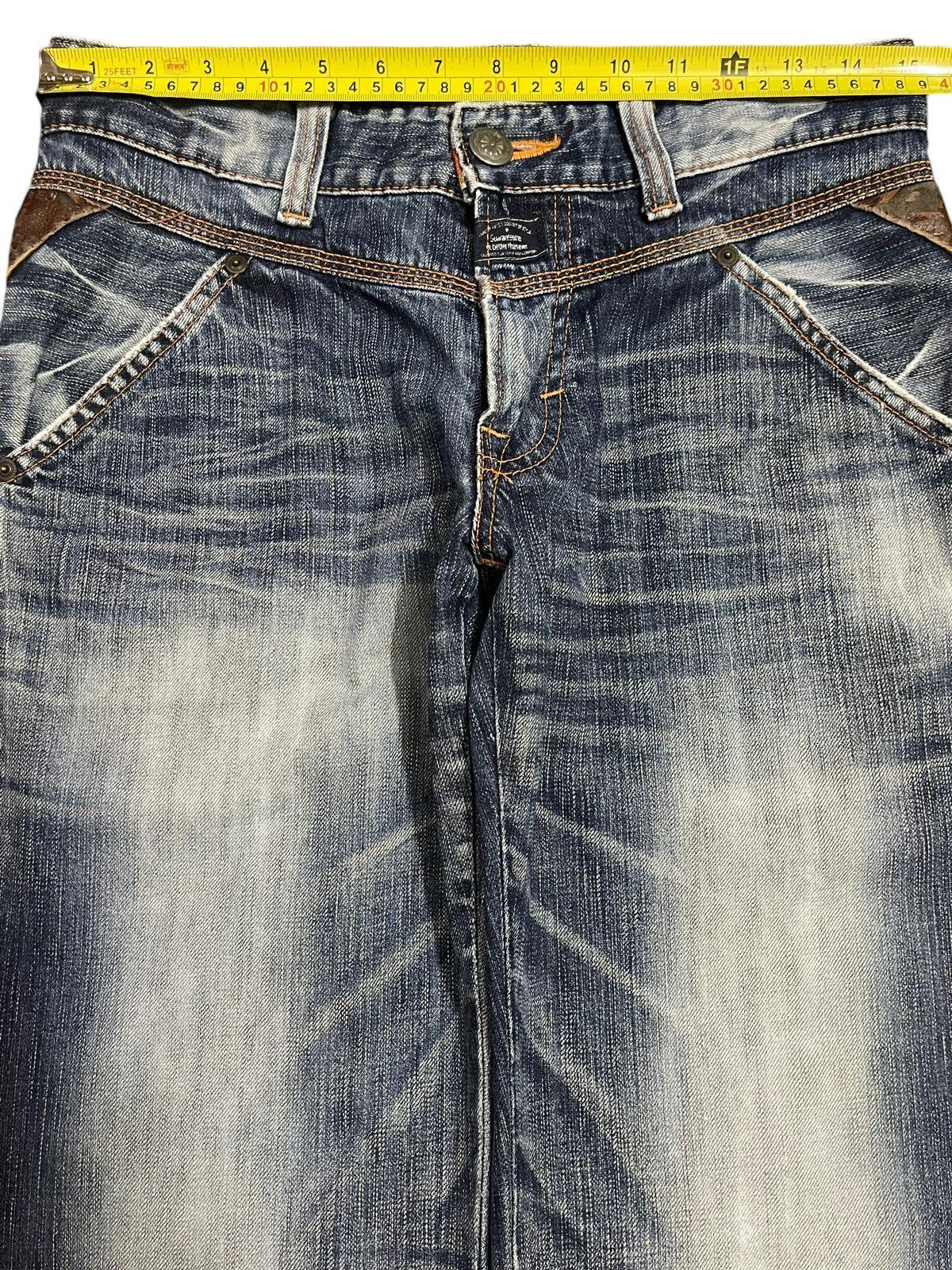 Edwin Vintage Edwin Blue Trip Faded Wash Style Loose Jeans Size US 30 / EU 46 - 12 Thumbnail