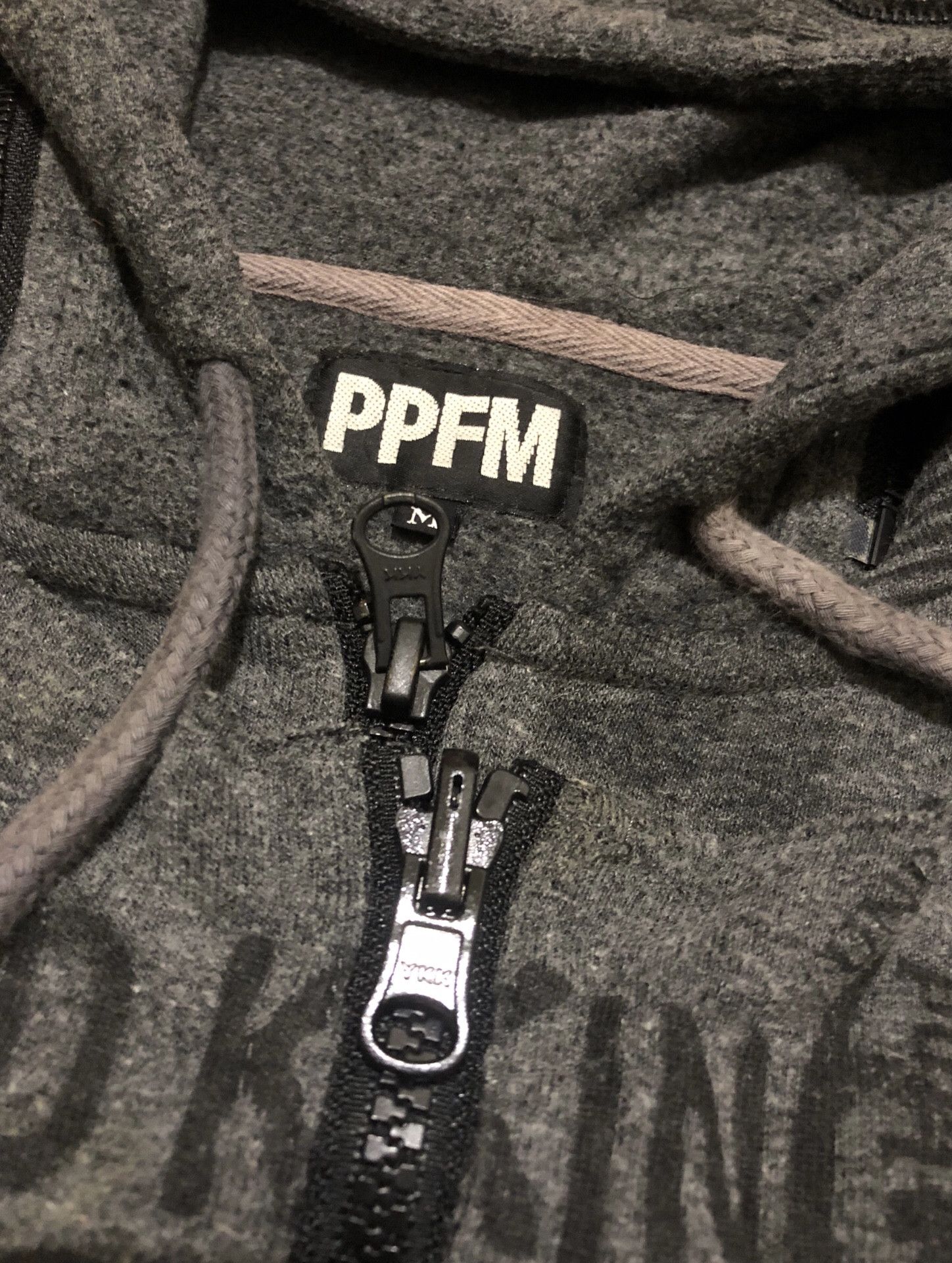 Japanese Brand 🔥Y2K PPFM Zipper Hoodie 2way Avant Garde Gothic Size M / US 6-8 / IT 42-44 - 10 Thumbnail