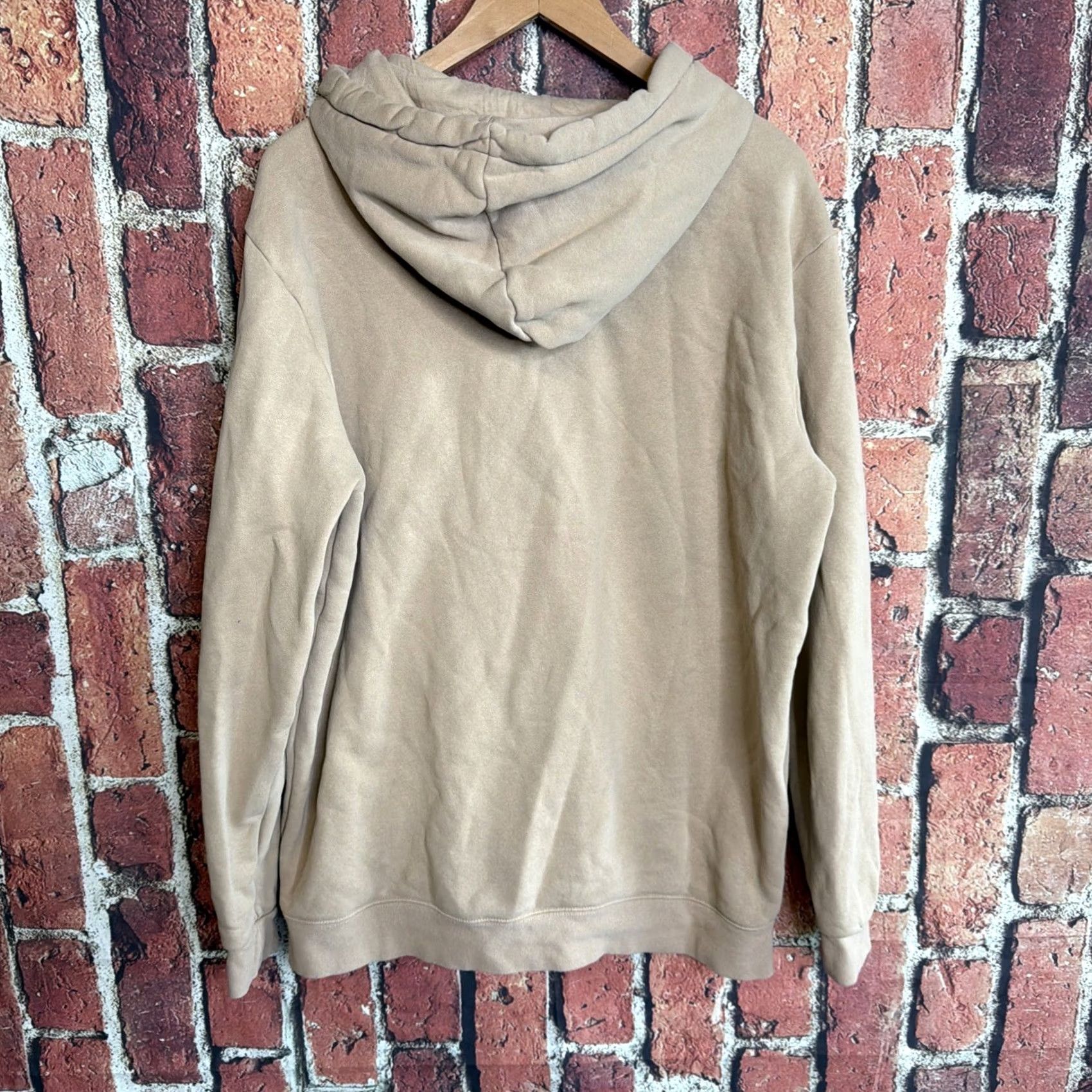 Vintage Dutch Bros Coffee Hoodie Tan White Windmill Graphic Print XL Casual Womens Pullover Hooded Logo Graphic Print Size XL / US 12-14 / IT 48-50 - 3 Thumbnail