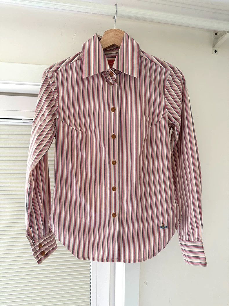 Vivienne Westwood Vivienne Westwood size1 Striped shirt Size S / US 4 / IT 40 - 1 Thumbnail
