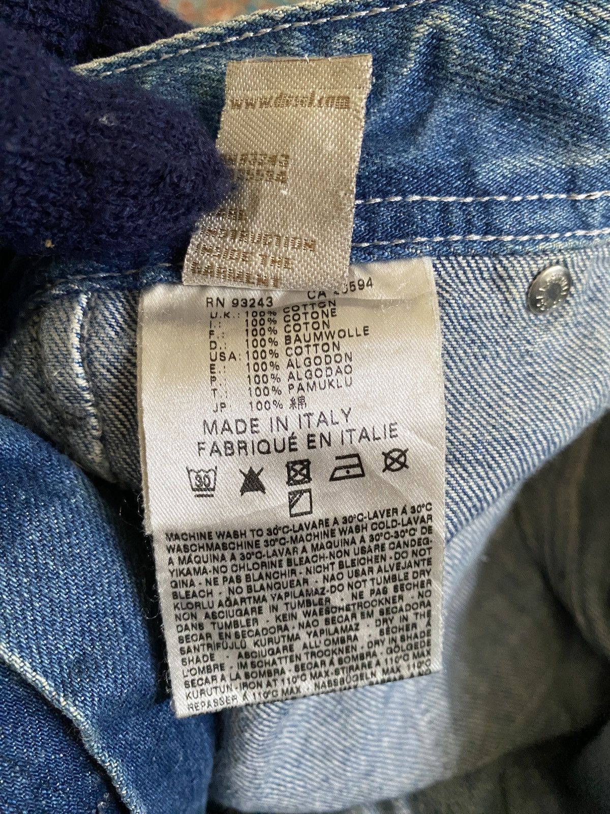 Diesel × Japanese Brand Diesel Loiku Fatigue Distressed Denim Size US 33 - 18 Thumbnail