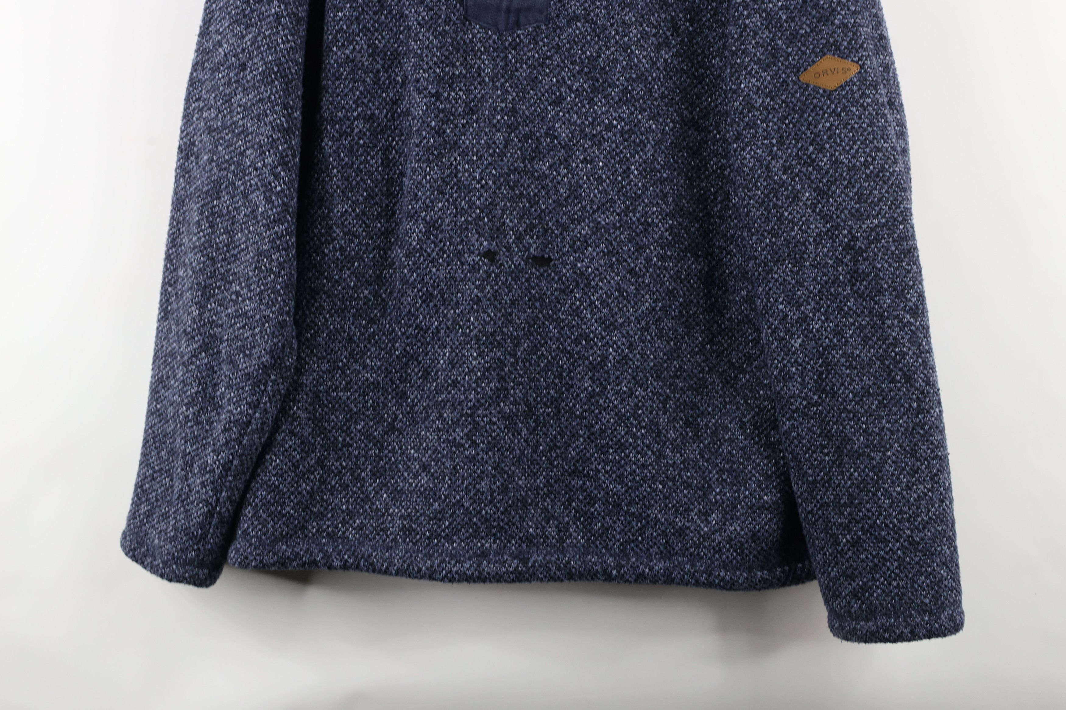 Orvis × Vintage Orvis Spell Out Deep Pile Fleece Lined Half Zip Sweater Size US L / EU 52-54 / 3 - 3 Thumbnail