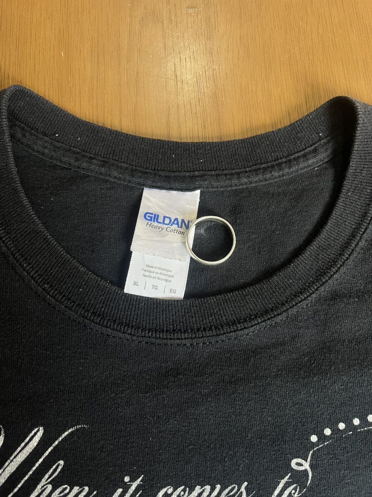Arts & Science Black Work When it comes to … a Real world Artdesign Tshirt Size US XL / EU 56 / 4 - 4 Thumbnail