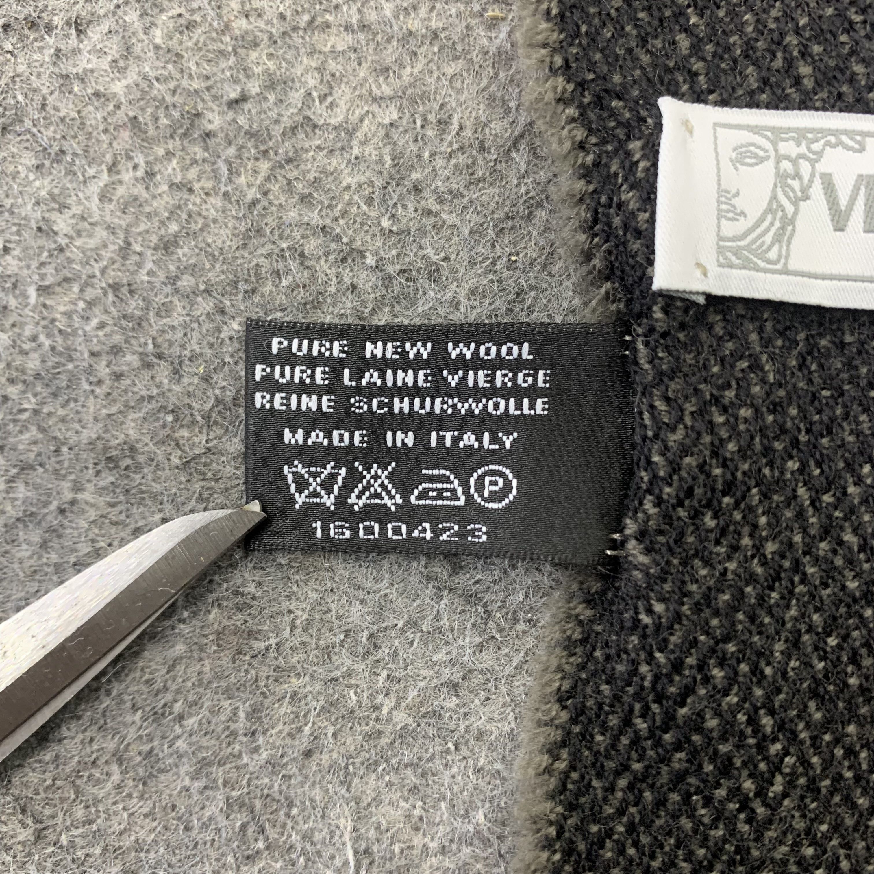 Versace Versace Scarf Wool Muffler Neck Wrap BL9324 Size ONE SIZE - 6 Thumbnail