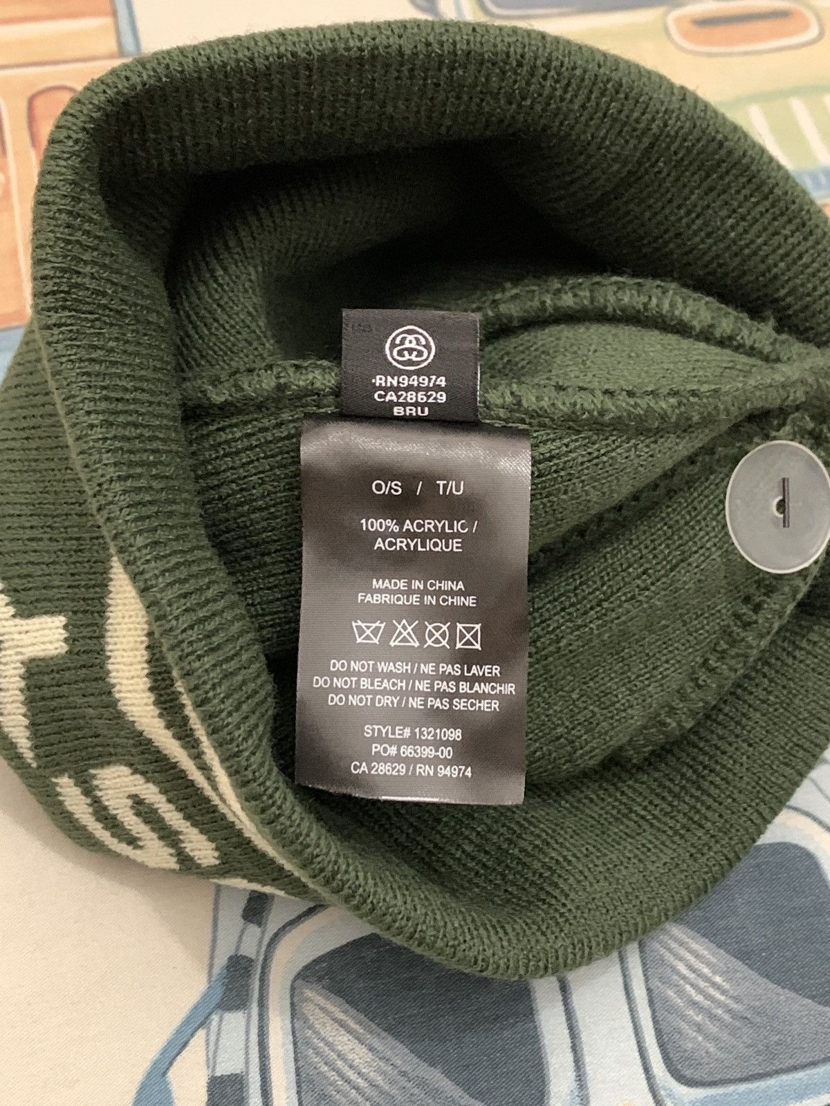 Stussy Stussy Jaquard Stripe beanie Size ONE SIZE - 5 Thumbnail