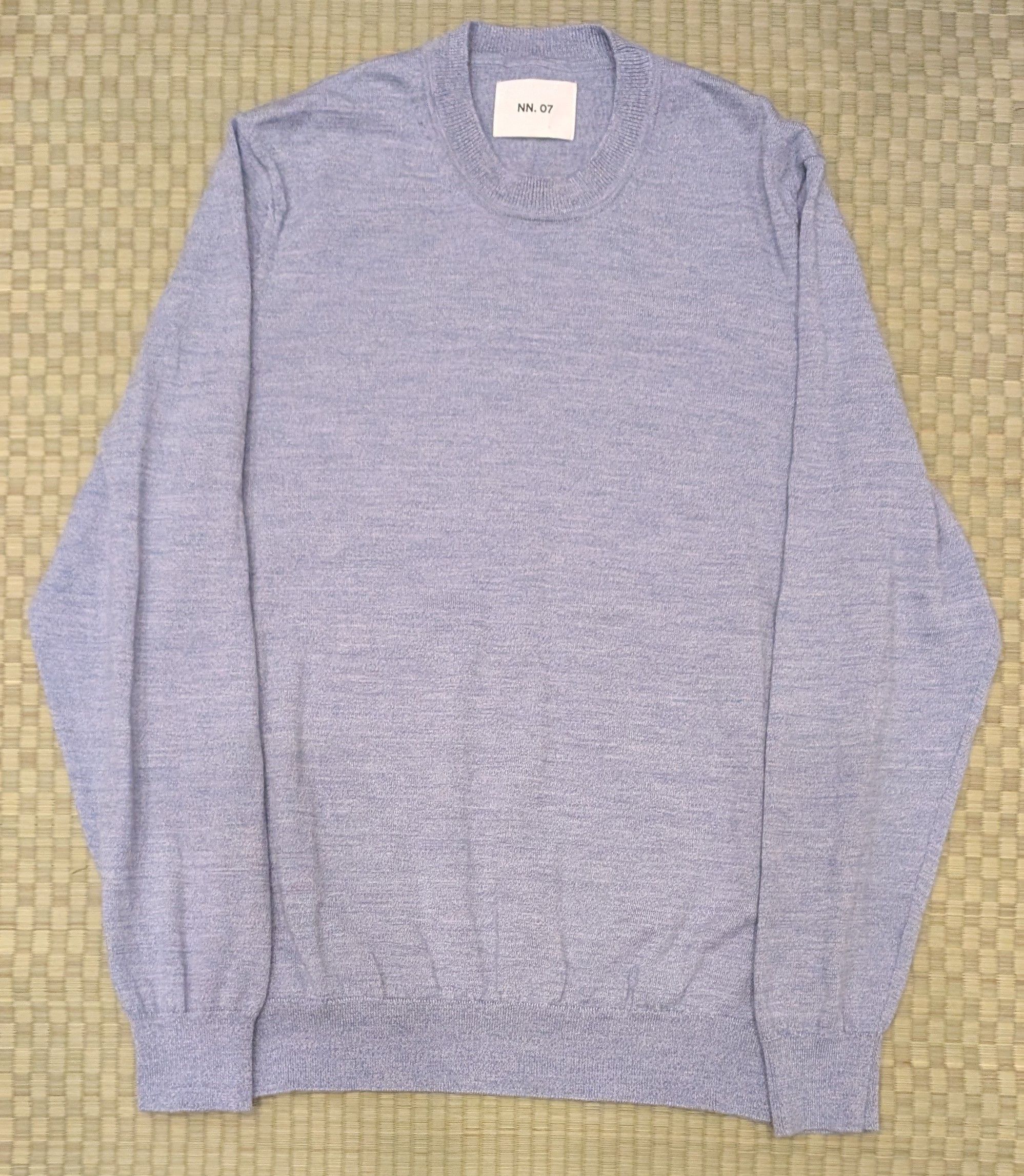 NN07 NN07 No Nationality Ted Sweater 100% Wool Tint Blue Size US XL / EU 56 / 4 - 1 Thumbnail