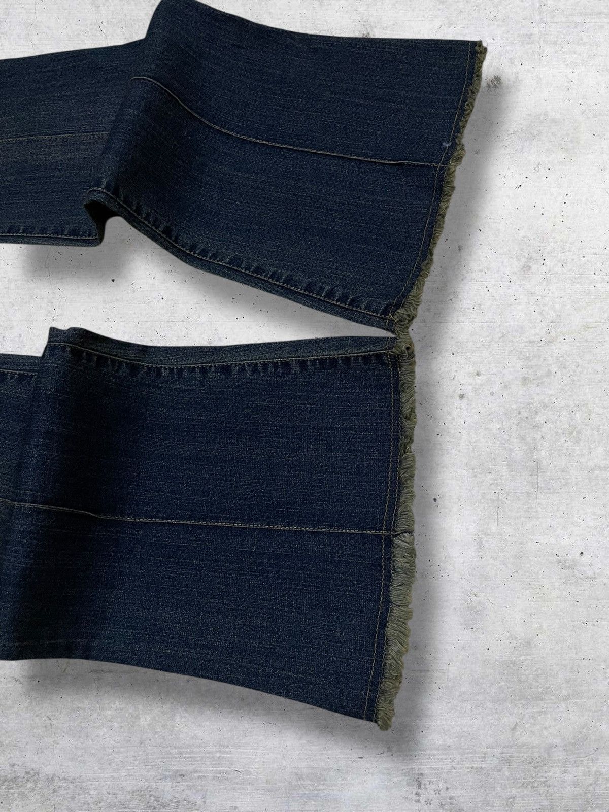 Tornado Mart VINTAGE JOUERAUX JAPAN DESIGNER 90S CLASSIC FLARED CUT DENIM Size US 29 - 5 Thumbnail