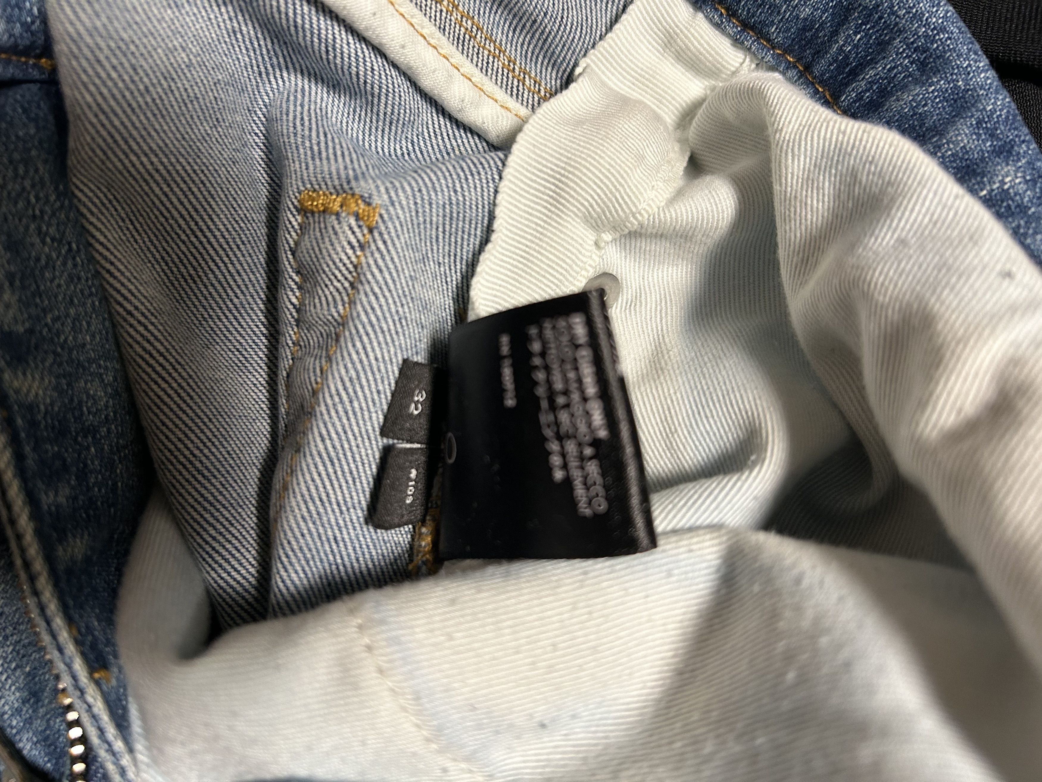 Amiri Thrasher Denim Size US 32 / EU 48 - 6 Thumbnail