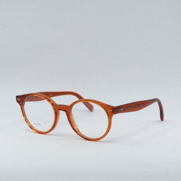 Celine 🕶️ New Celine CL50008I 042 Orange Eyeglasses 49mm Size ONE SIZE - 1 Thumbnail