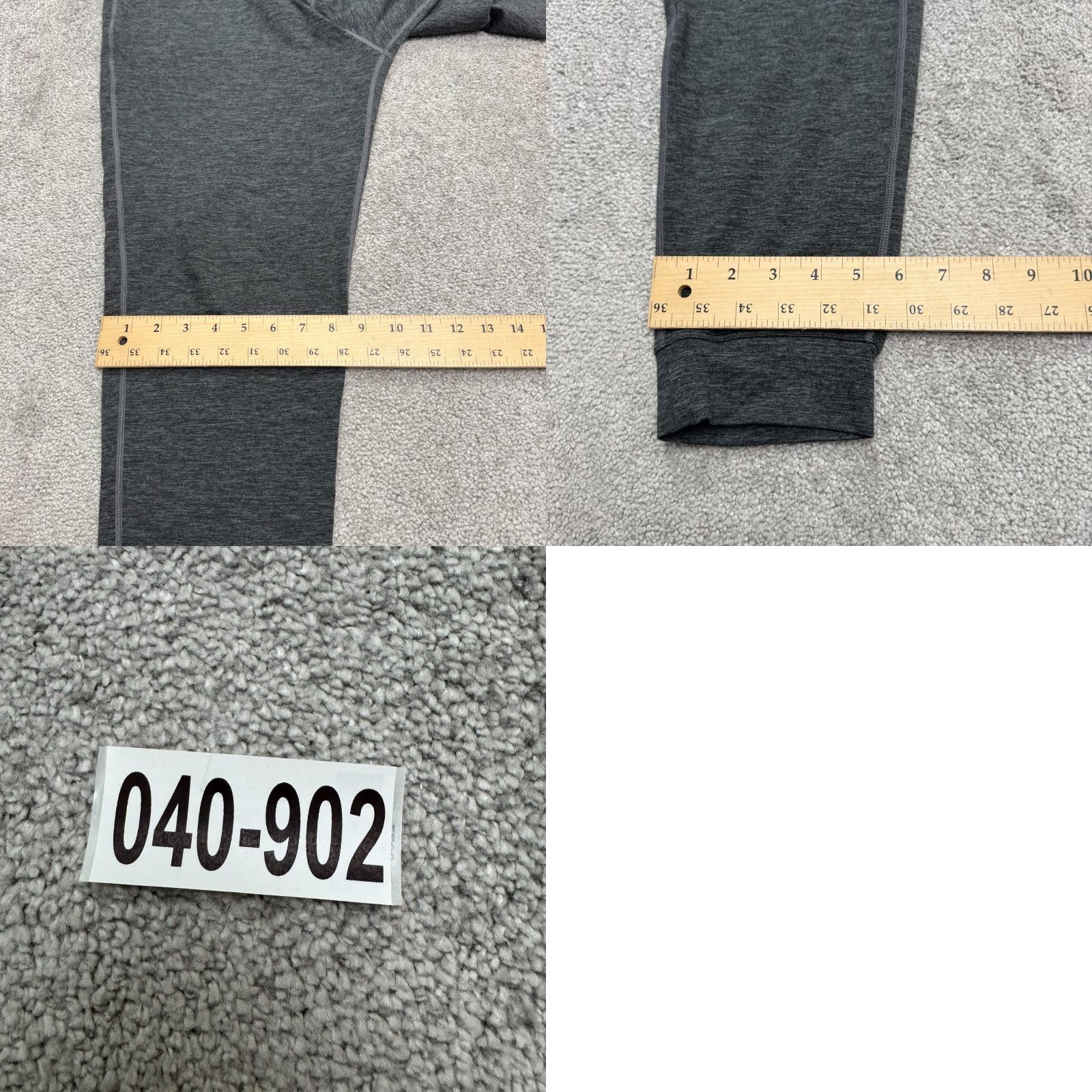 Marine Layer Marine Layer Weekend Sport Jogger Sweatpants Mens M Dark Gray Zip Pockets Sweatpants Size US 31 - 9 Thumbnail