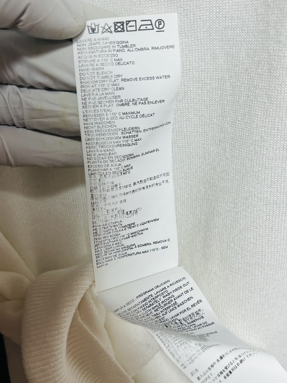 Maison Margiela Mm6 blue logo turtleneck Size US M / EU 48-50 / 2 - 7 Thumbnail
