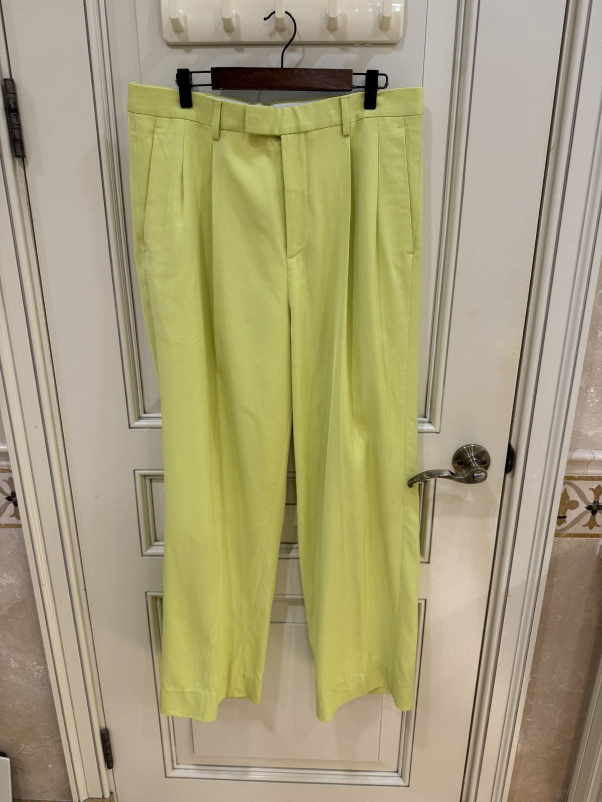 Versace wide leggged pants size49 Size US 32 / EU 48 - 3 Thumbnail
