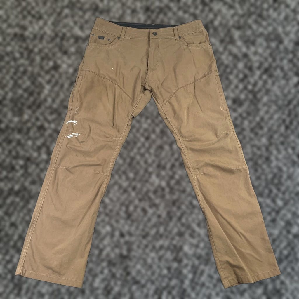 Vintage KUHL Konfidant Air Hiking Pants Mens 36x32 Beige Regular Fit Comfort Pockets Size US 36 / EU 52 - 1 Thumbnail