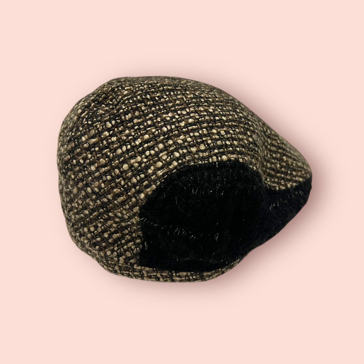 Japanese Brand × Le Grande Bleu (L.G.B.) RARE VINTAGE CATCHUP KNITTED WOOL BLEND BARETTA Size ONE SIZE - 14 Thumbnail