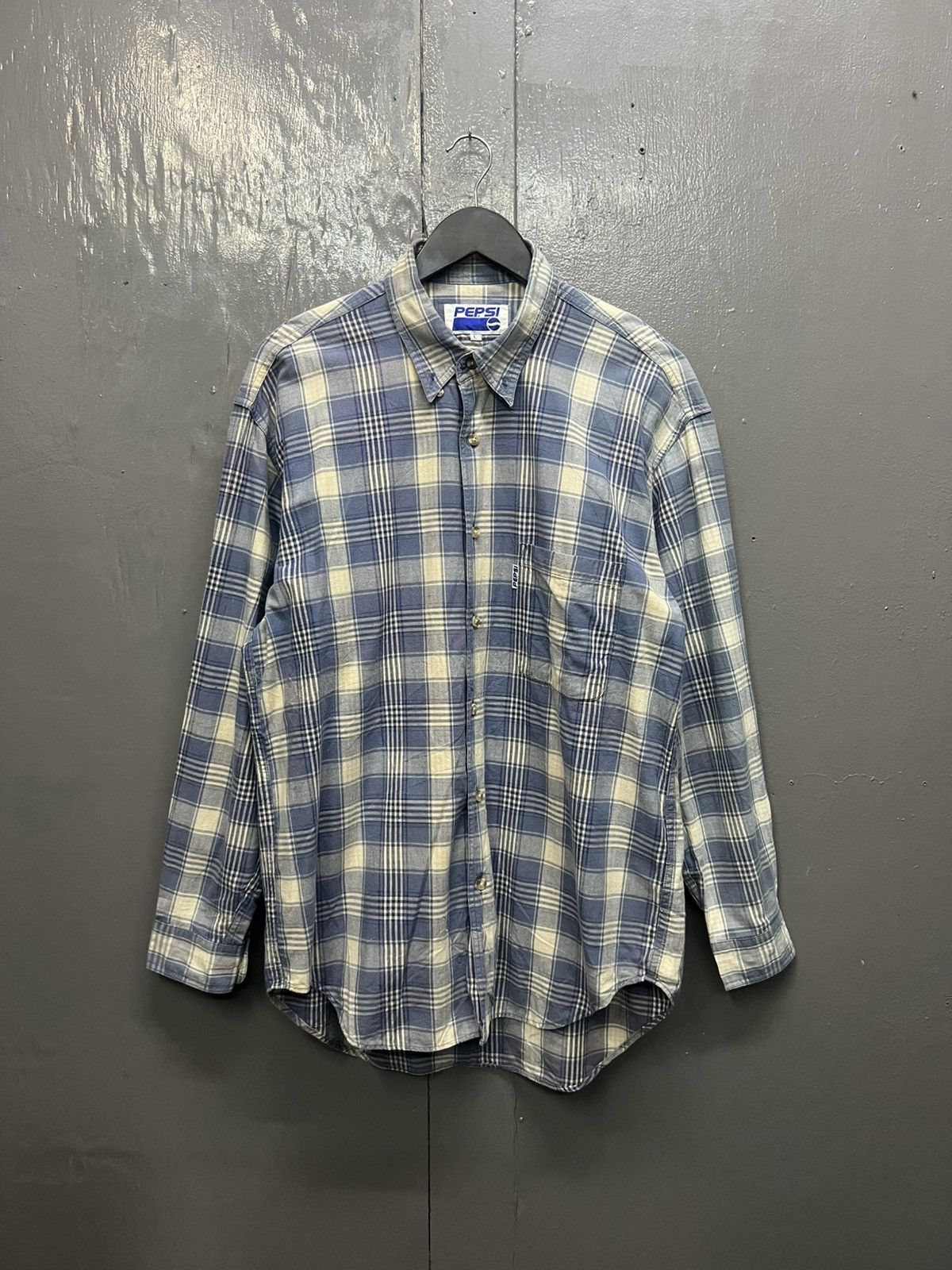 Vintage Pepsi Shirt Button Ups